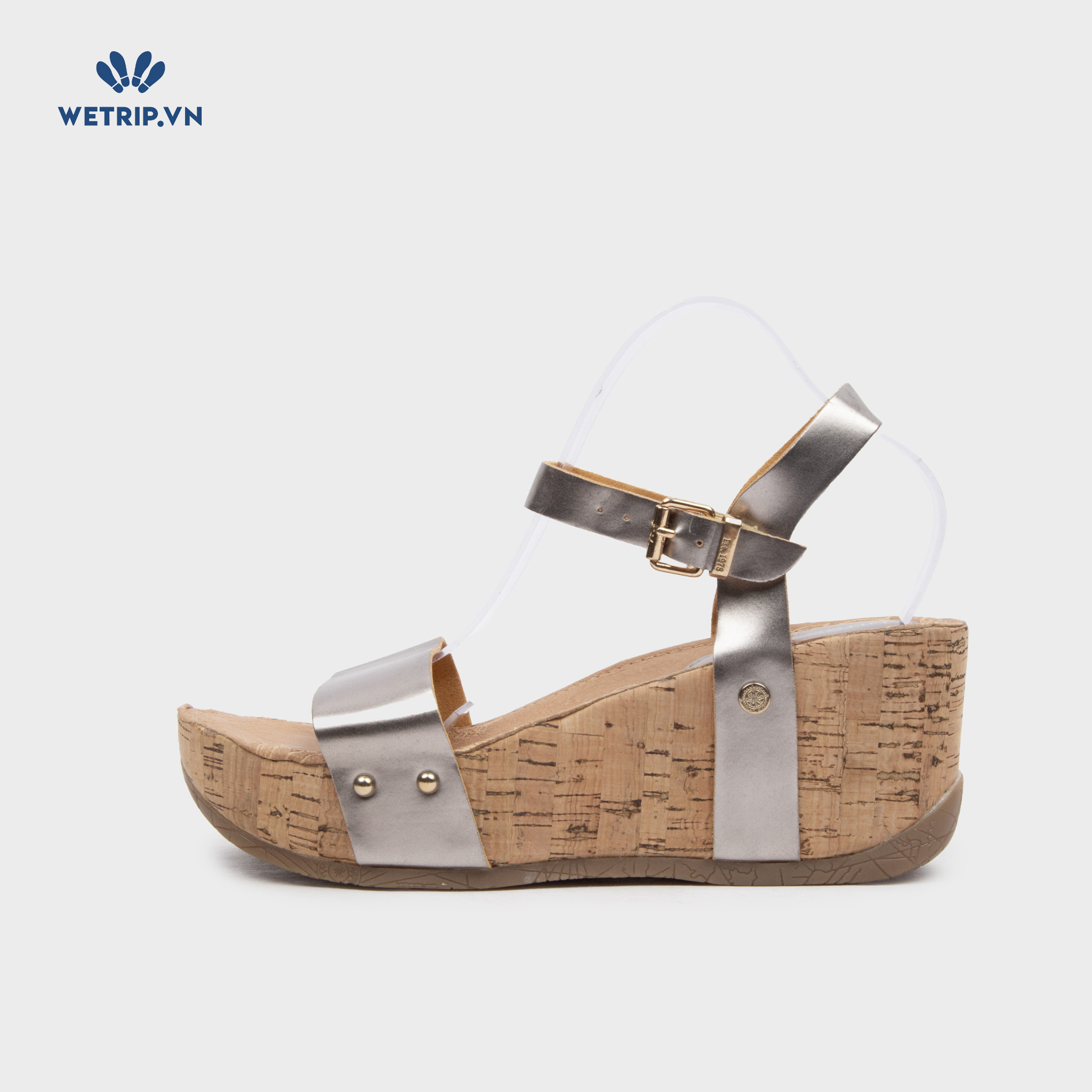 Sandal Xuồng Bussola (Ánh bạc) Mã SDX-BSL-111-D