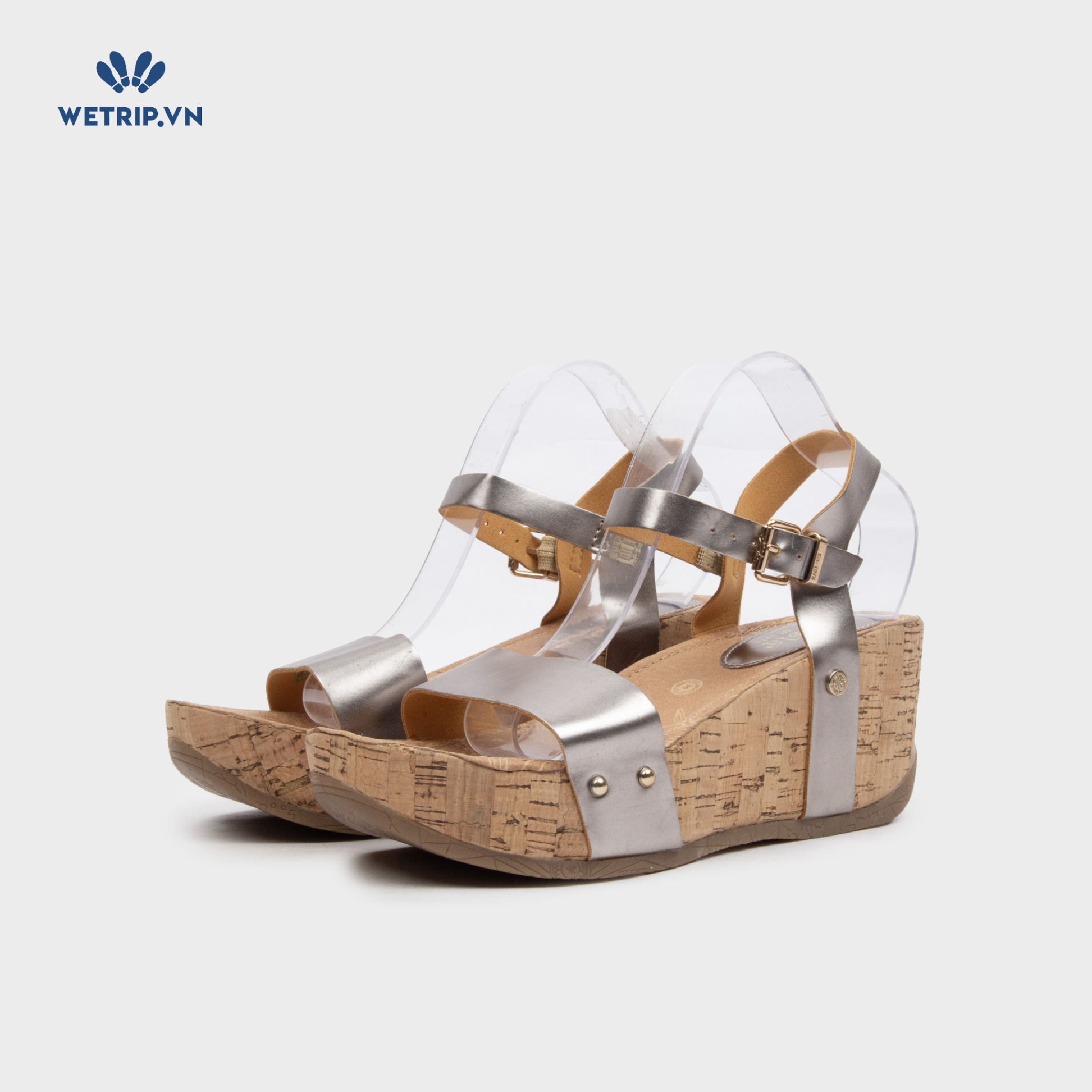 Sandal Xuồng Bussola (Ánh bạc) Mã SDX-BSL-111-D