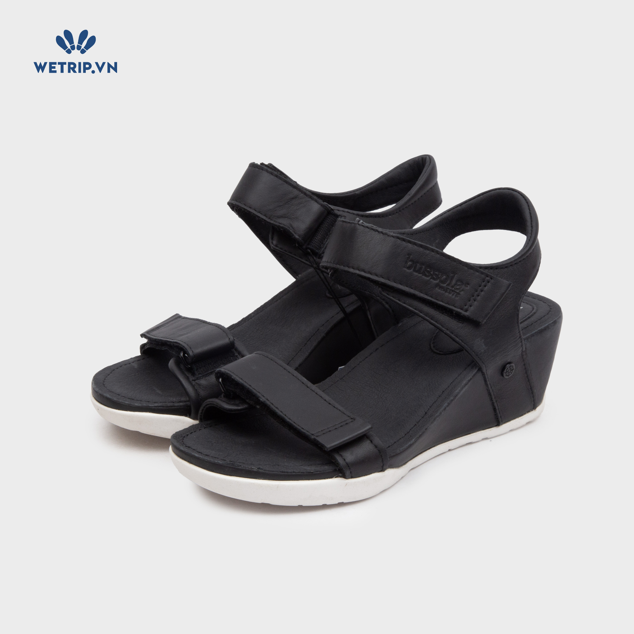 Sandal Xuồng Bussola (Đen đế đen) Mã SDX-BSL-113-A1