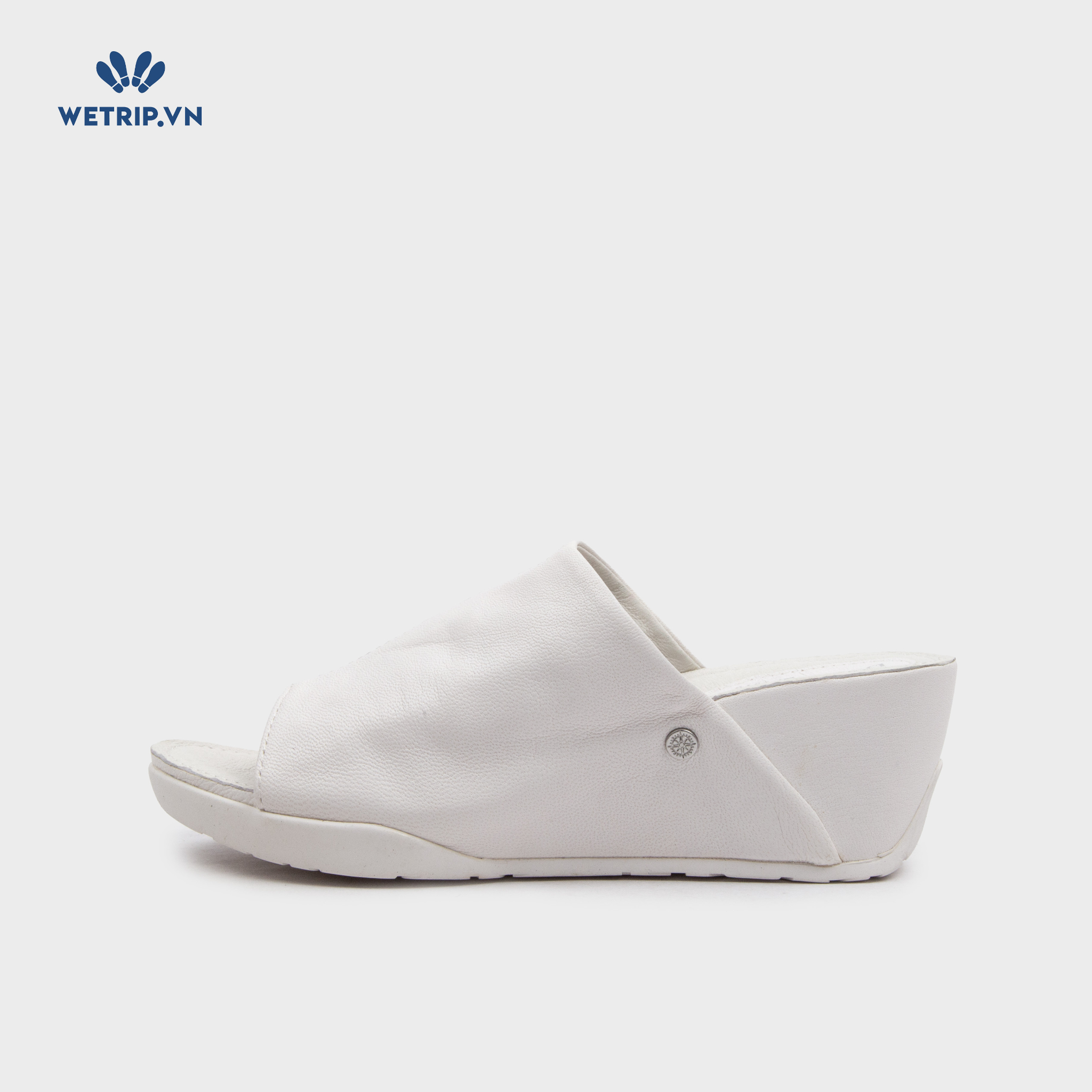 Sandal Xuồng Bussola (Kem lì) Mã SDX-BSL-102-D