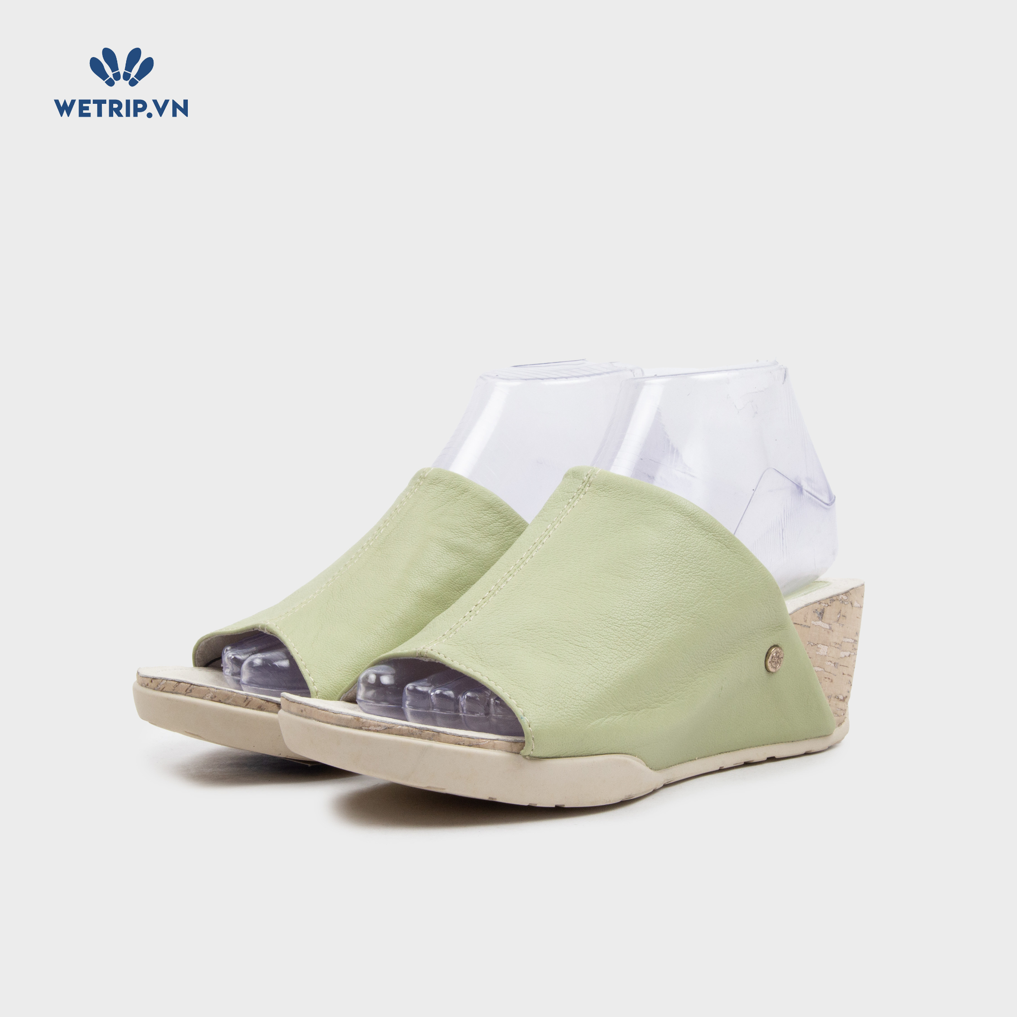 Sandal Xuồng Bussola (Xanh cốm) Mã SDX-BSL-102-F