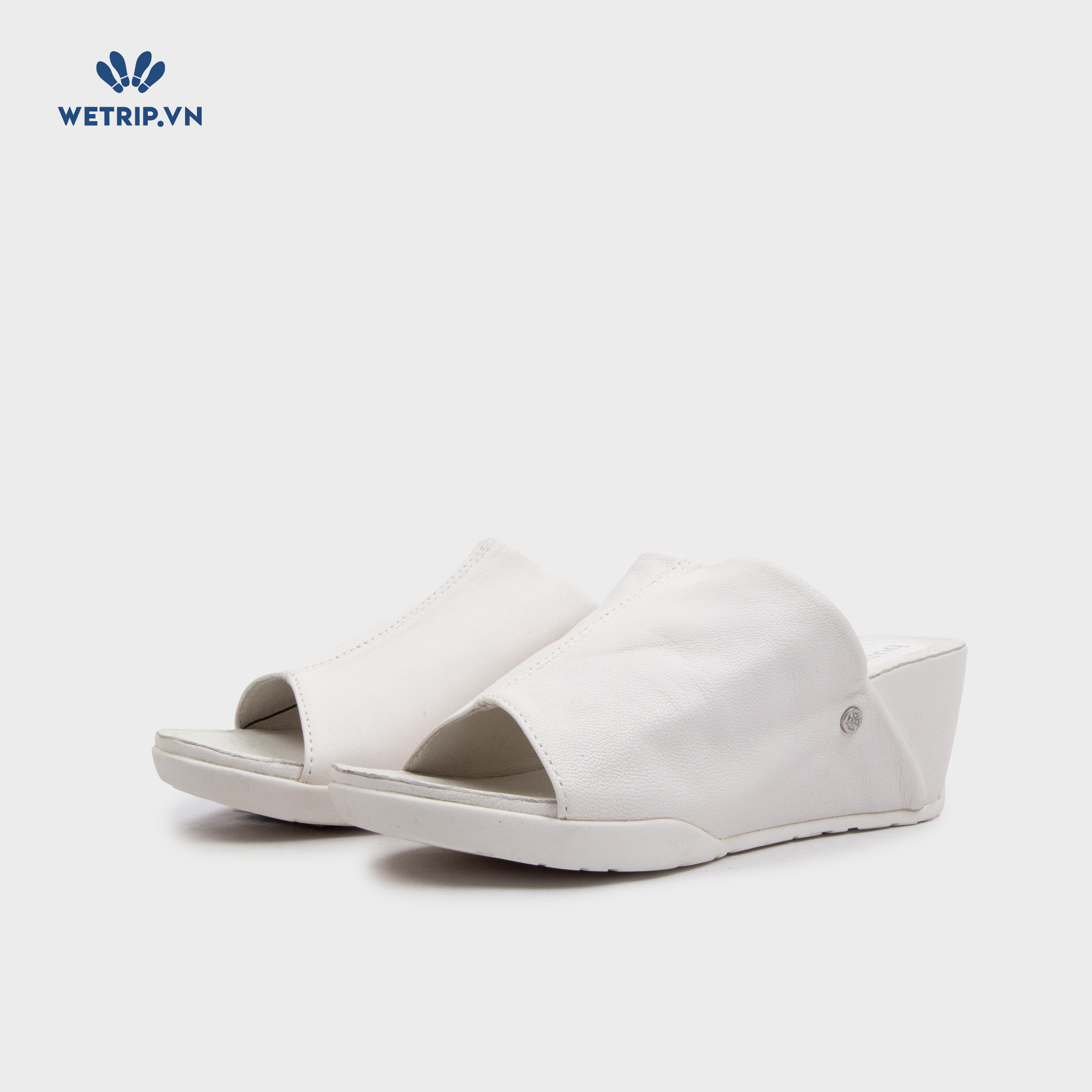 Sandal Xuồng Bussola (Kem lì) Mã SDX-BSL-102-D