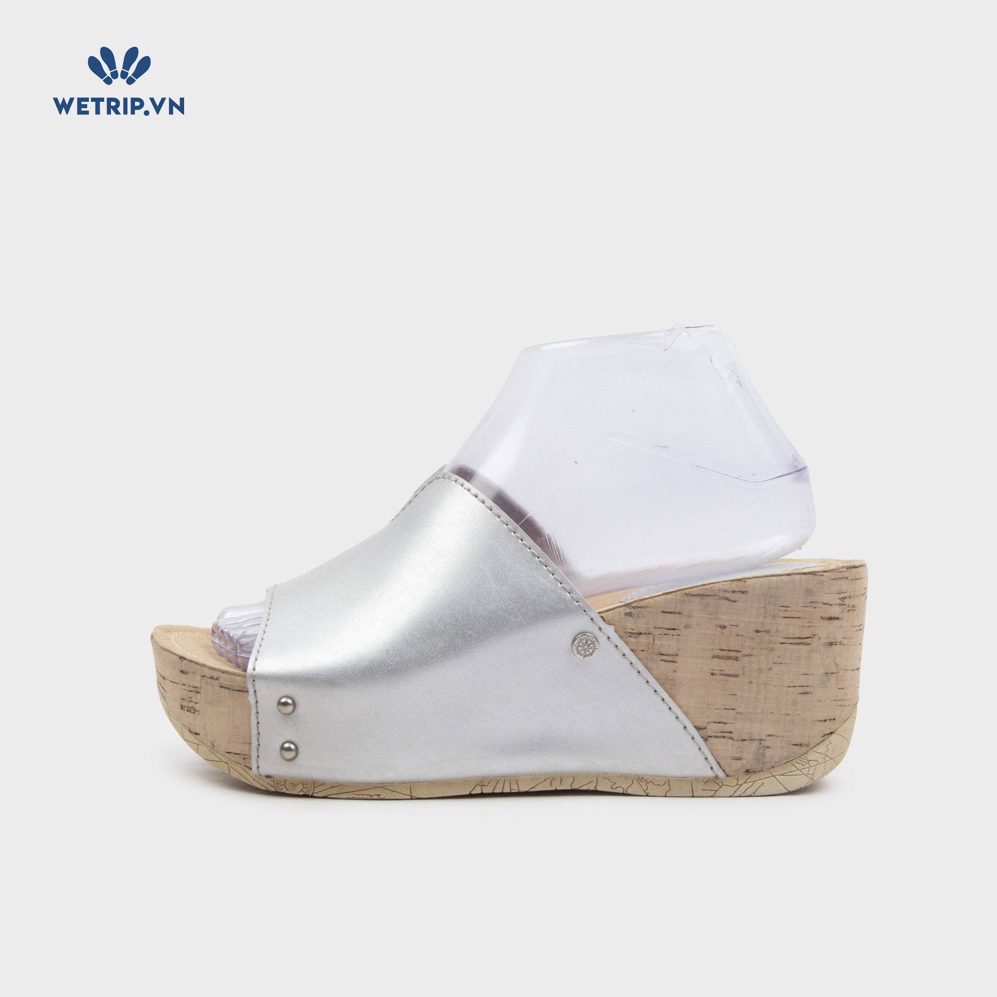 Sandal Xuồng Bussola (Bạc) Mã SDX-BSL-103-E