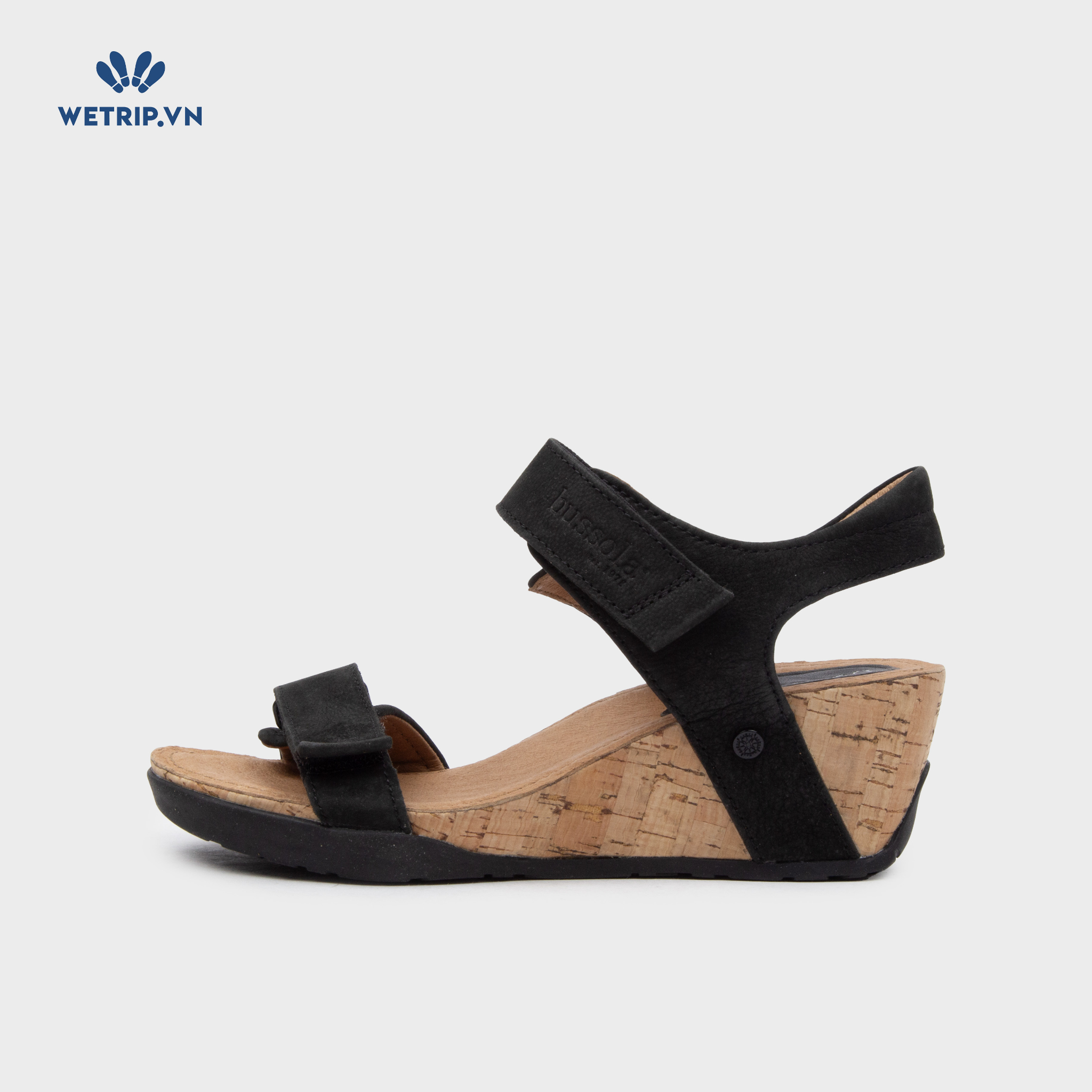 Sandal Xuồng Bussola (Đen) Mã SDX-BSL-113-A