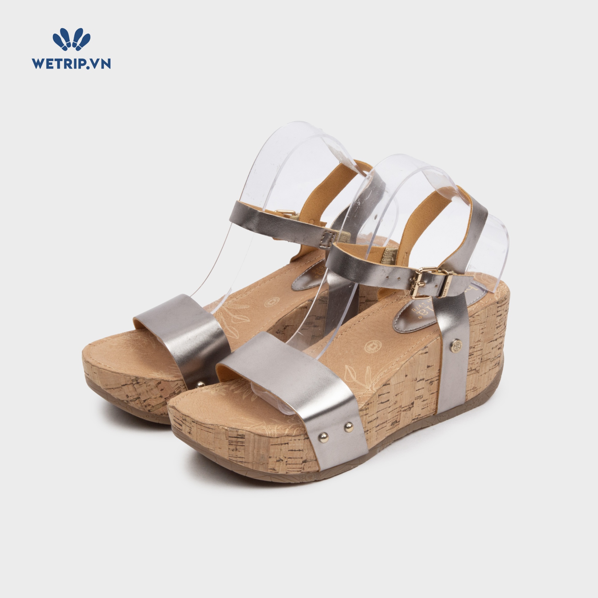 Sandal Xuồng Bussola (Ánh bạc) Mã SDX-BSL-111-D