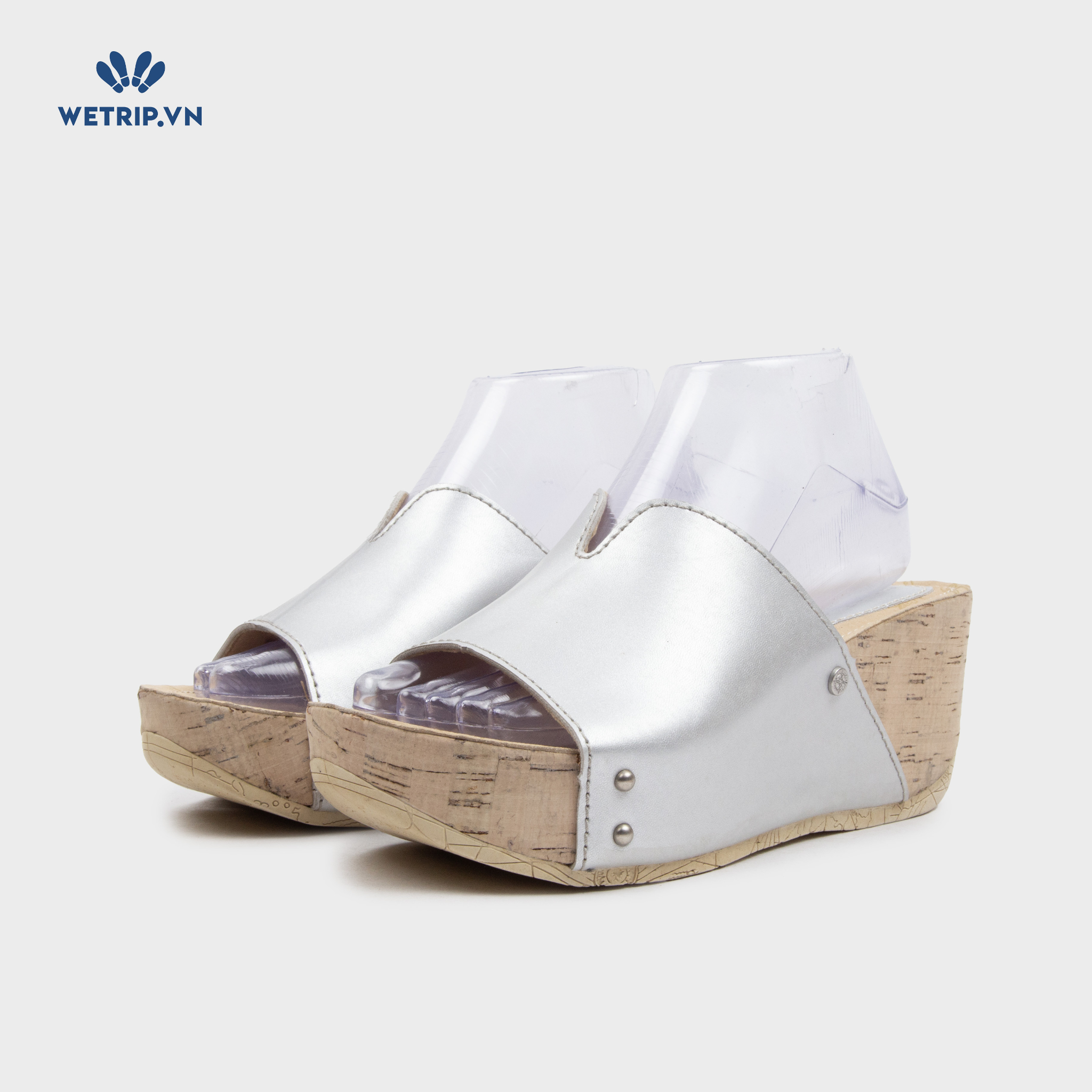Sandal Xuồng Bussola (Bạc) Mã SDX-BSL-103-E