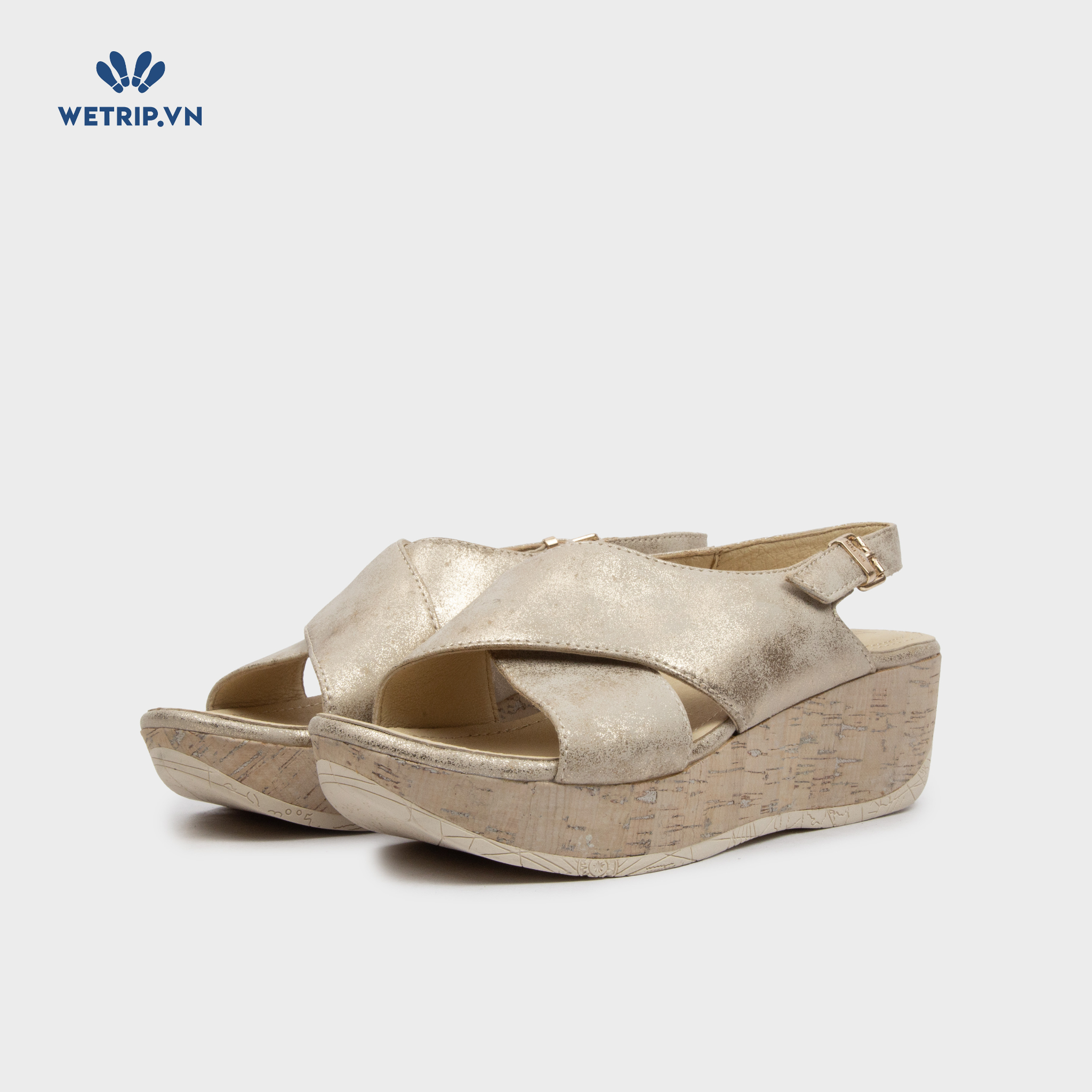 Sandal Xuồng Bussola (Ánh vàng) Mã SDX-BSL-110-D
