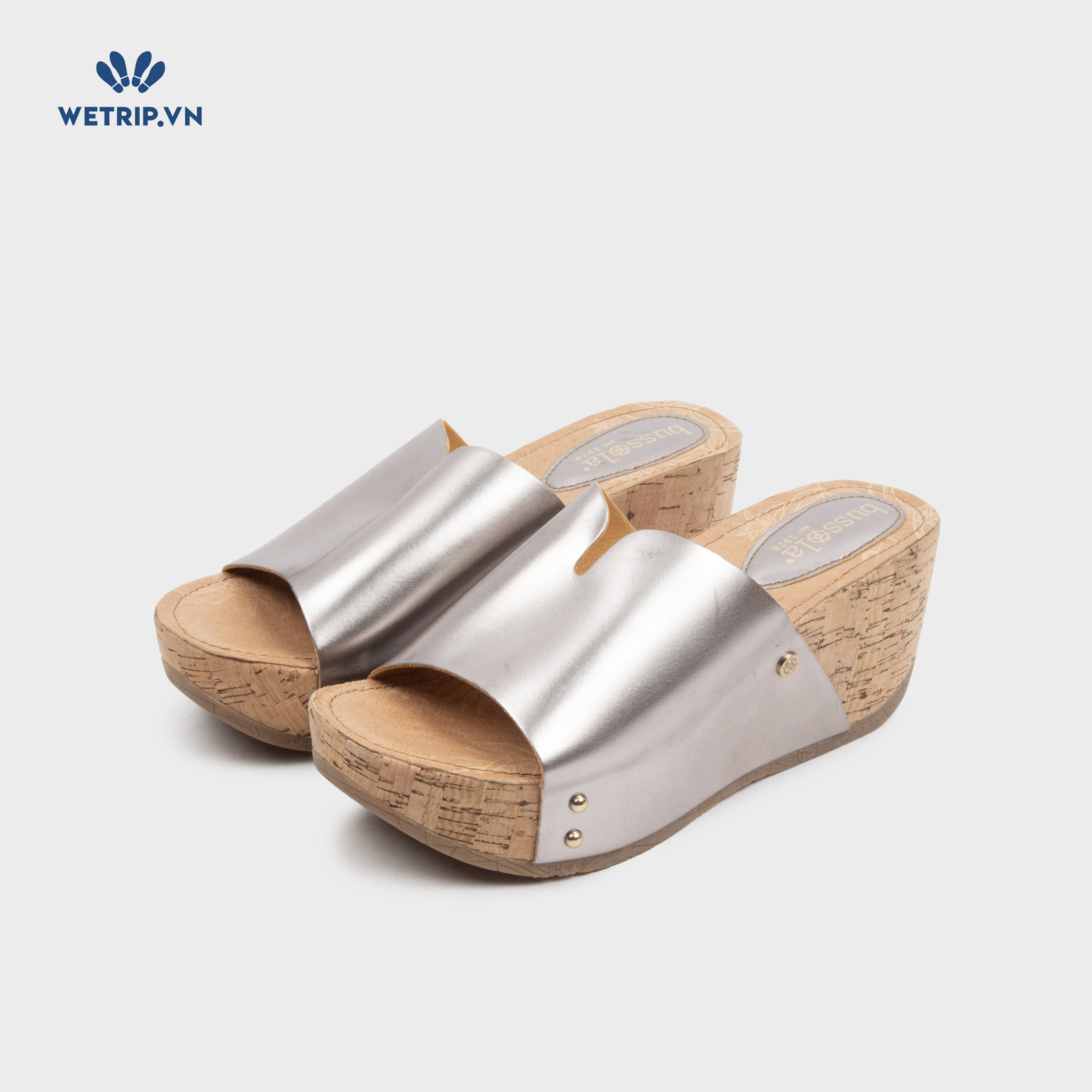 Sandal Xuồng Bussola (Ghi xám) Mã SDX-BSL-103-D