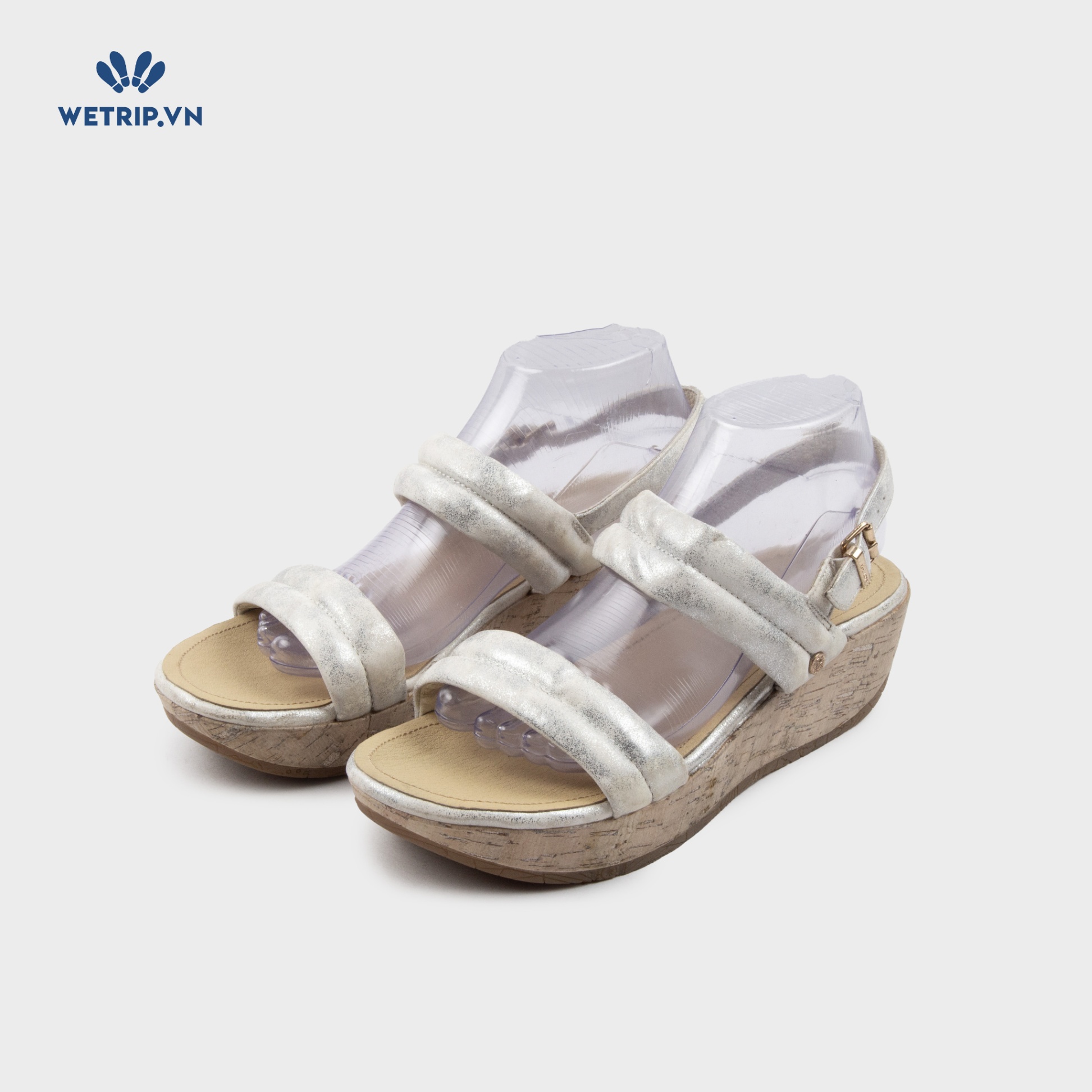 Sandal Xuồng Bussola (Ánh bạc) Mã SDX-BSL-117-C