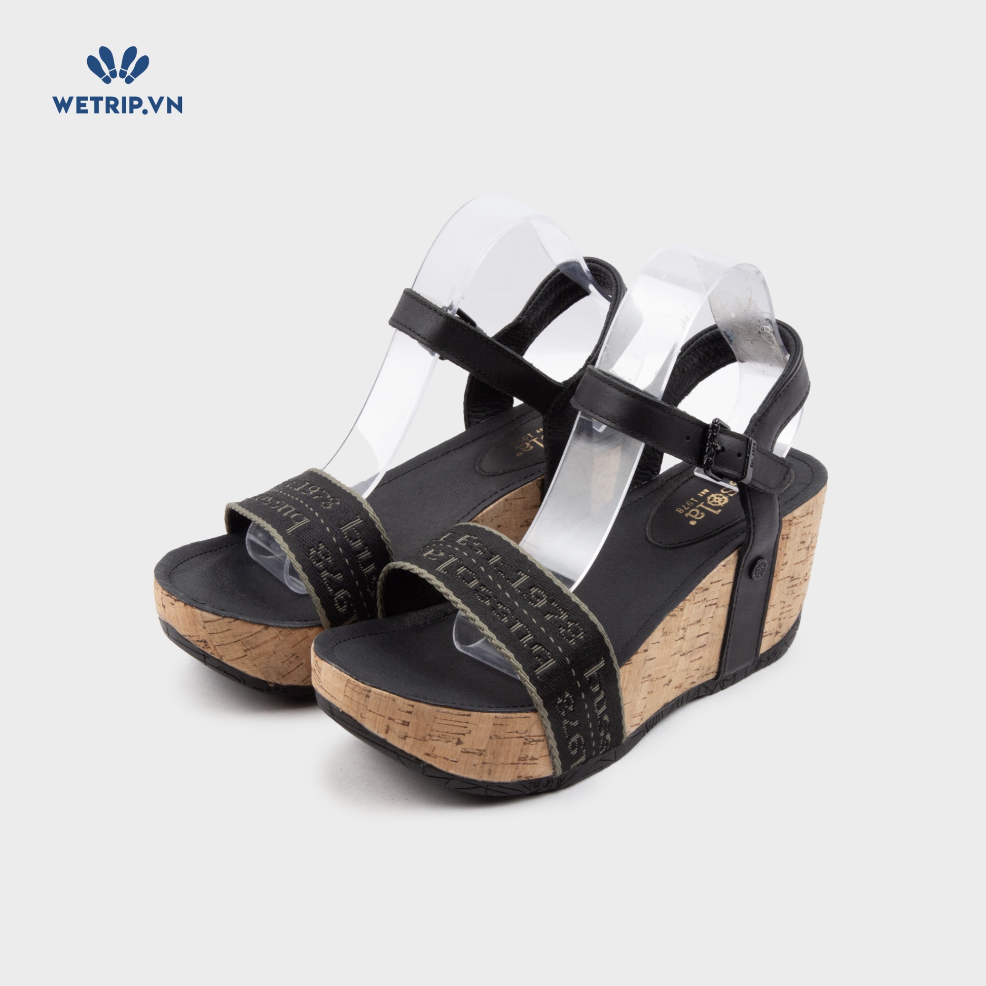 Sandal Xuồng Bussola (Quai đen) Mã SDX-BSL-116-A
