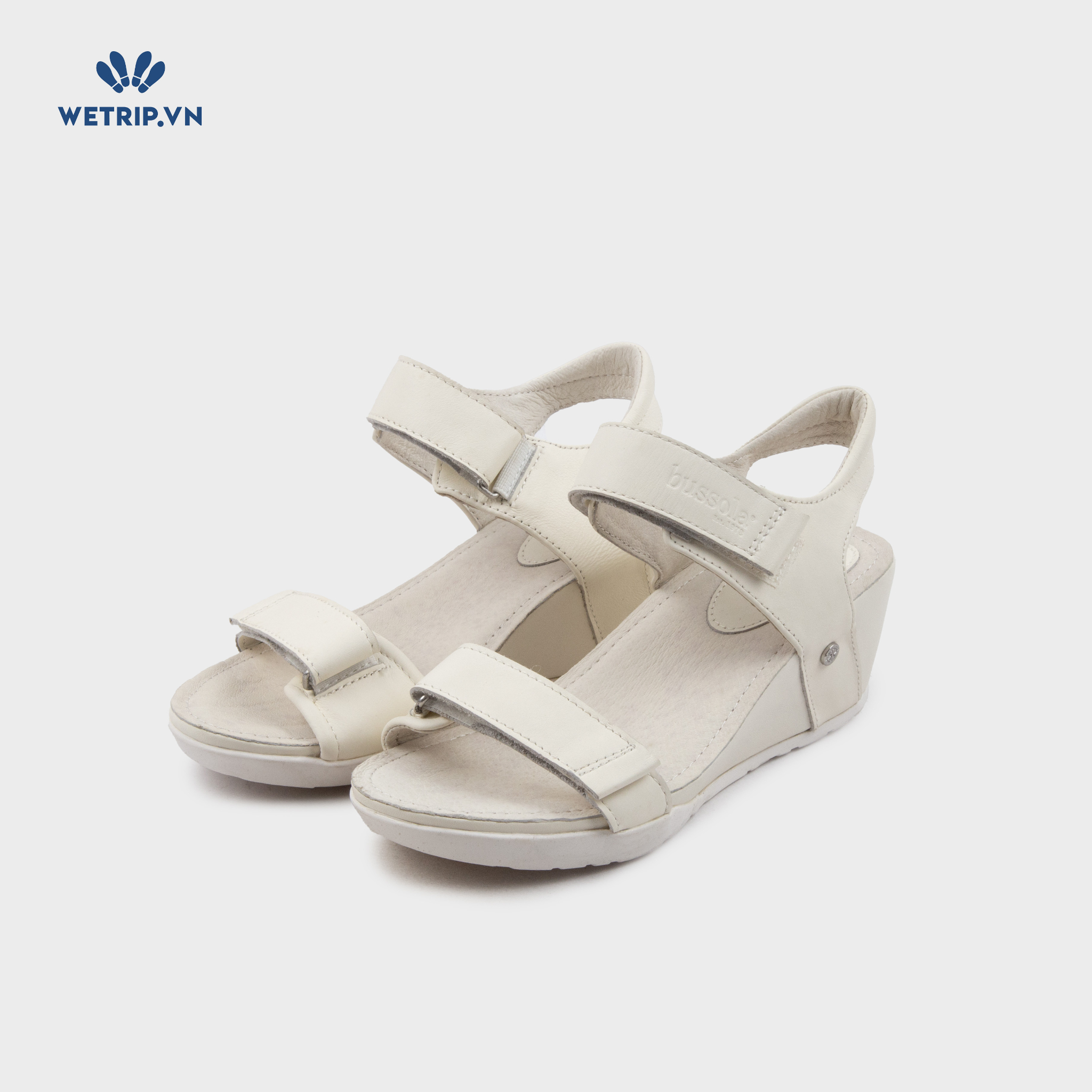 Sandal Xuồng Bussola (Trắng) Mã SDX-BSL-113-F