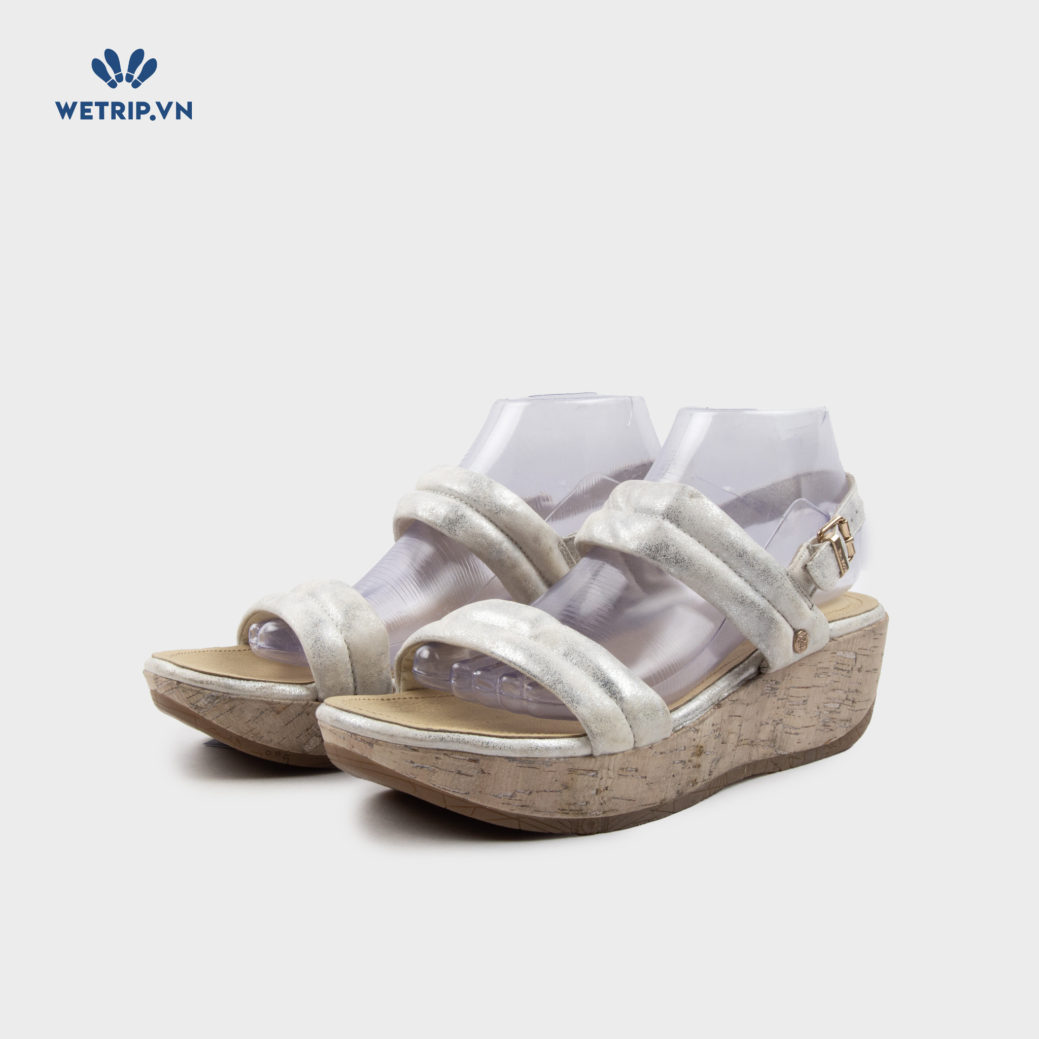 Sandal Xuồng Bussola (Ánh bạc) Mã SDX-BSL-117-C