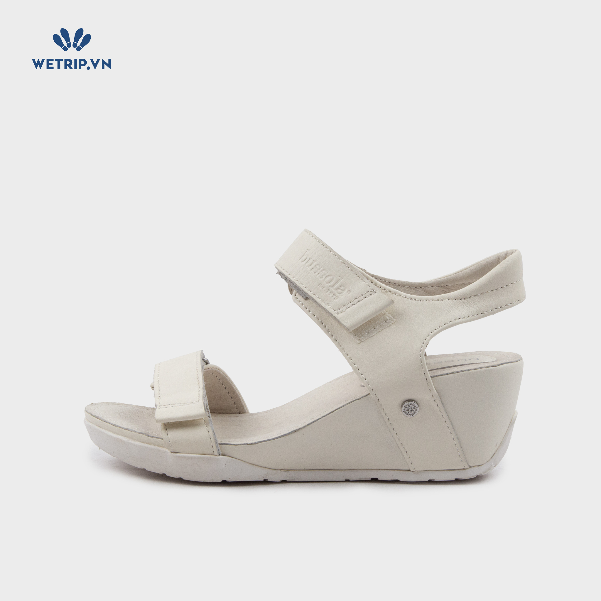 Sandal Xuồng Bussola (Trắng) Mã SDX-BSL-113-F