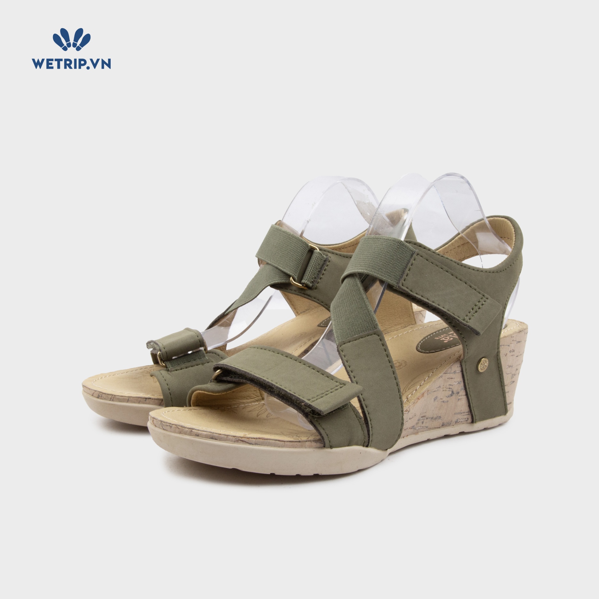Sandal Xuồng Bussola (Rêu) Mã SDX-BSL-123-C