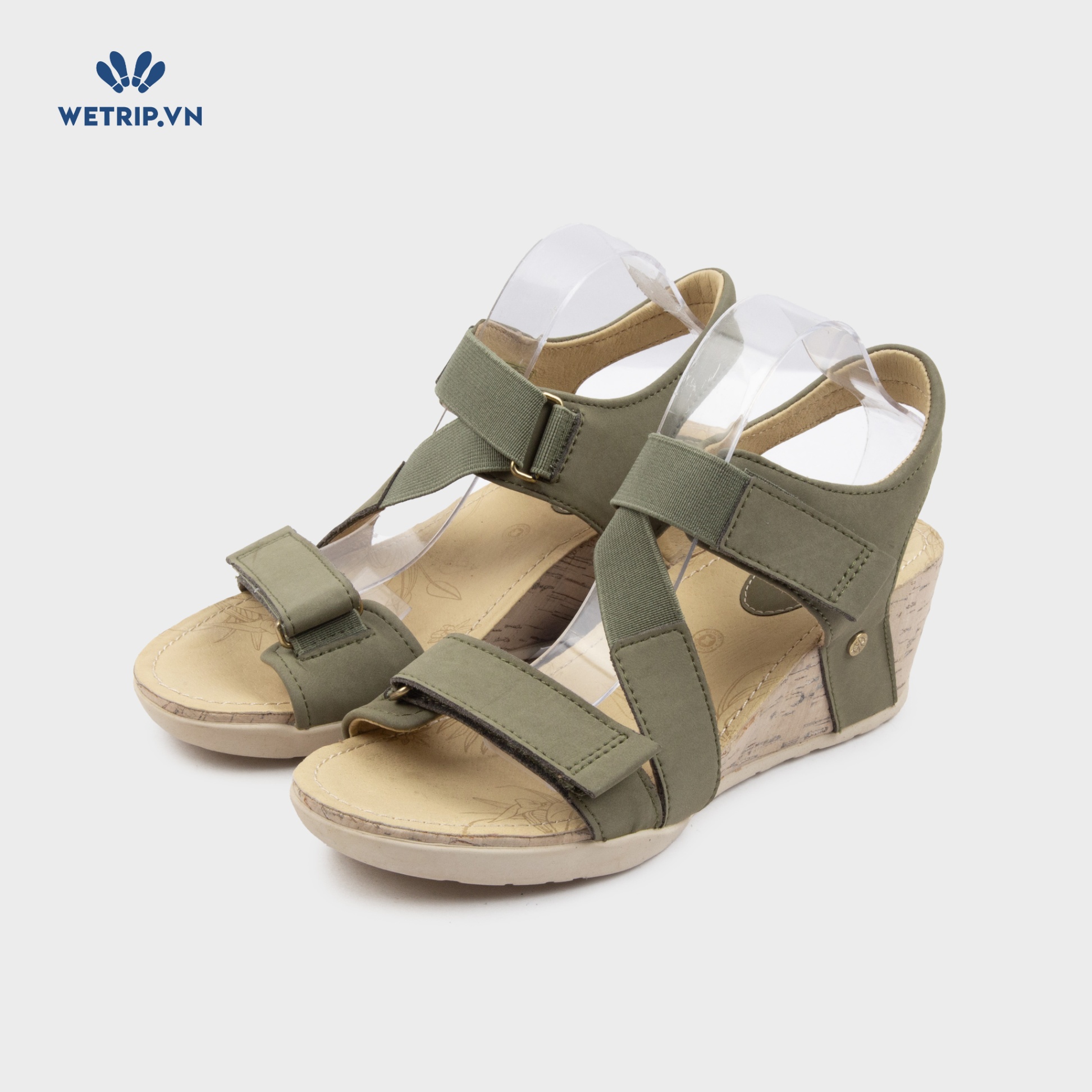 Sandal Xuồng Bussola (Rêu) Mã SDX-BSL-123-C