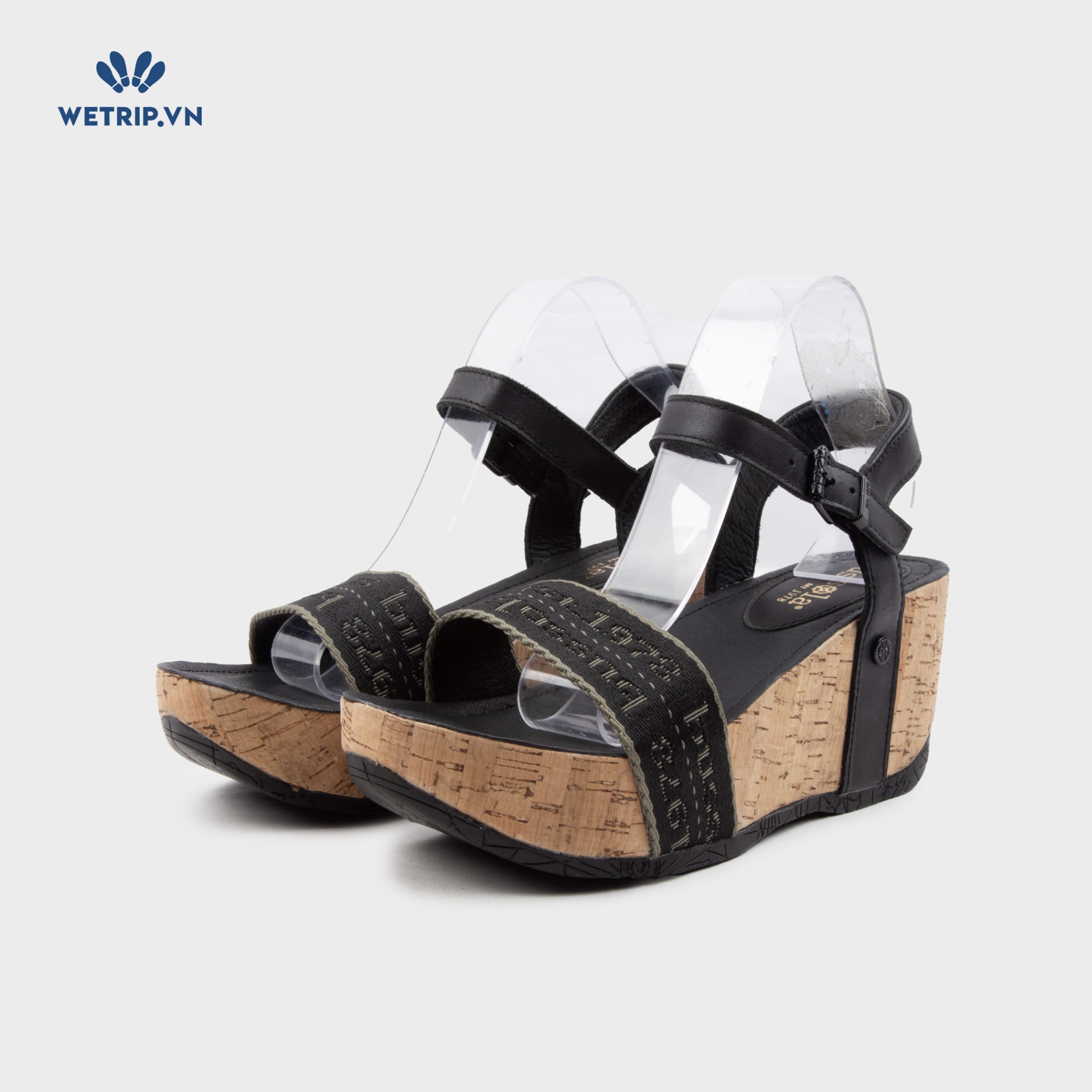 Sandal Xuồng Bussola (Quai đen) Mã SDX-BSL-116-A
