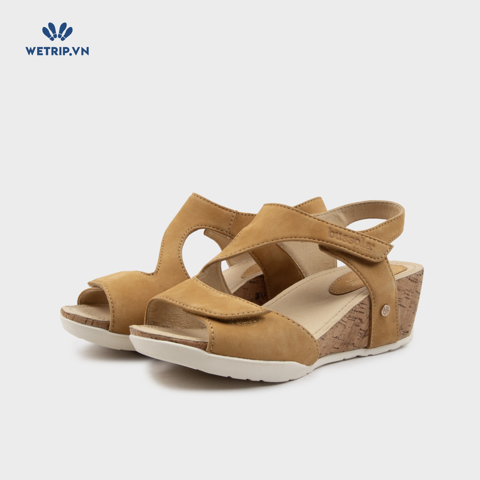 Sandal Xuồng Bussola (Nâu bò da lộn) Mã SDX-BSL-121-D1