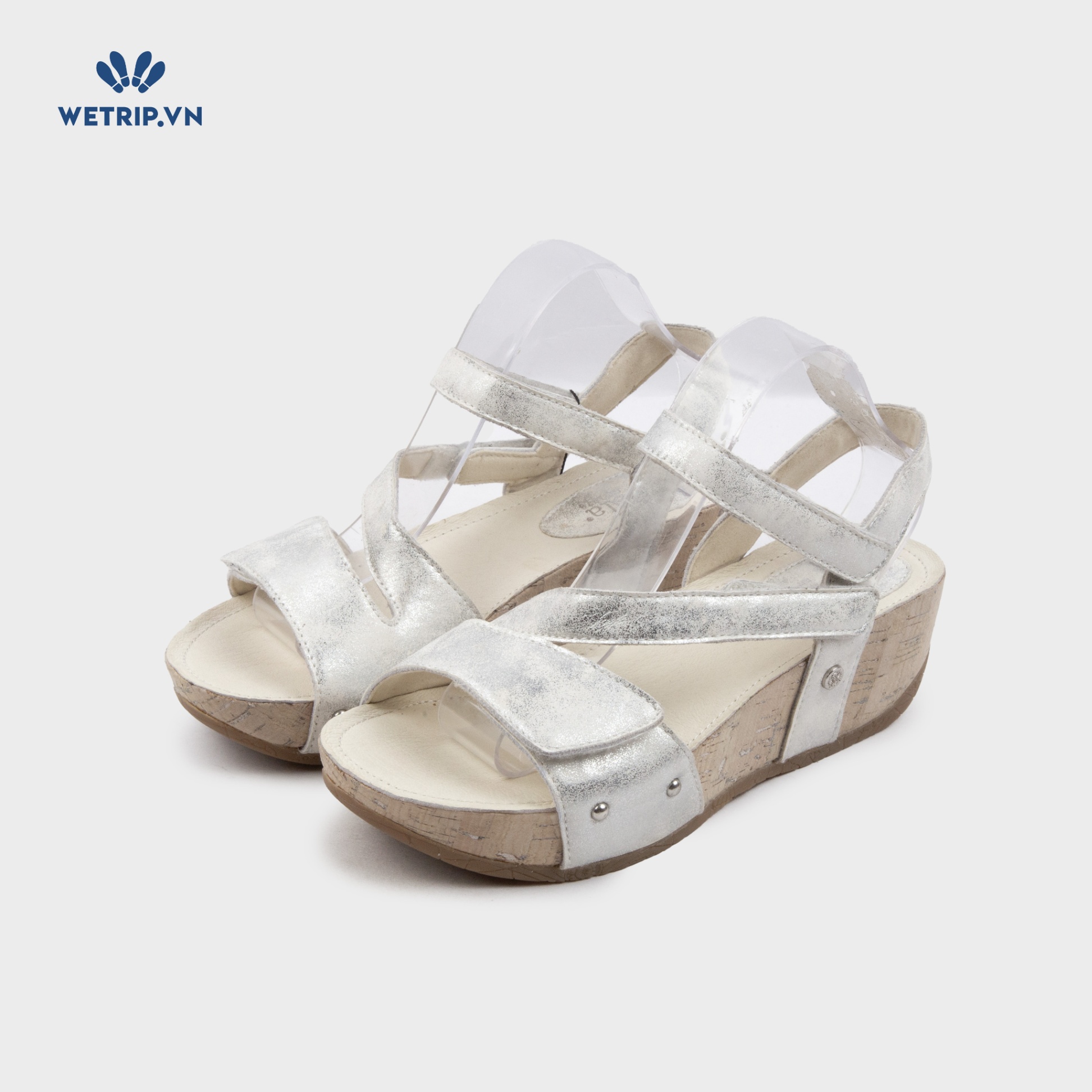 Sandal Xuồng Bussola (Ánh bạc) Mã SDX-BSL-122-E