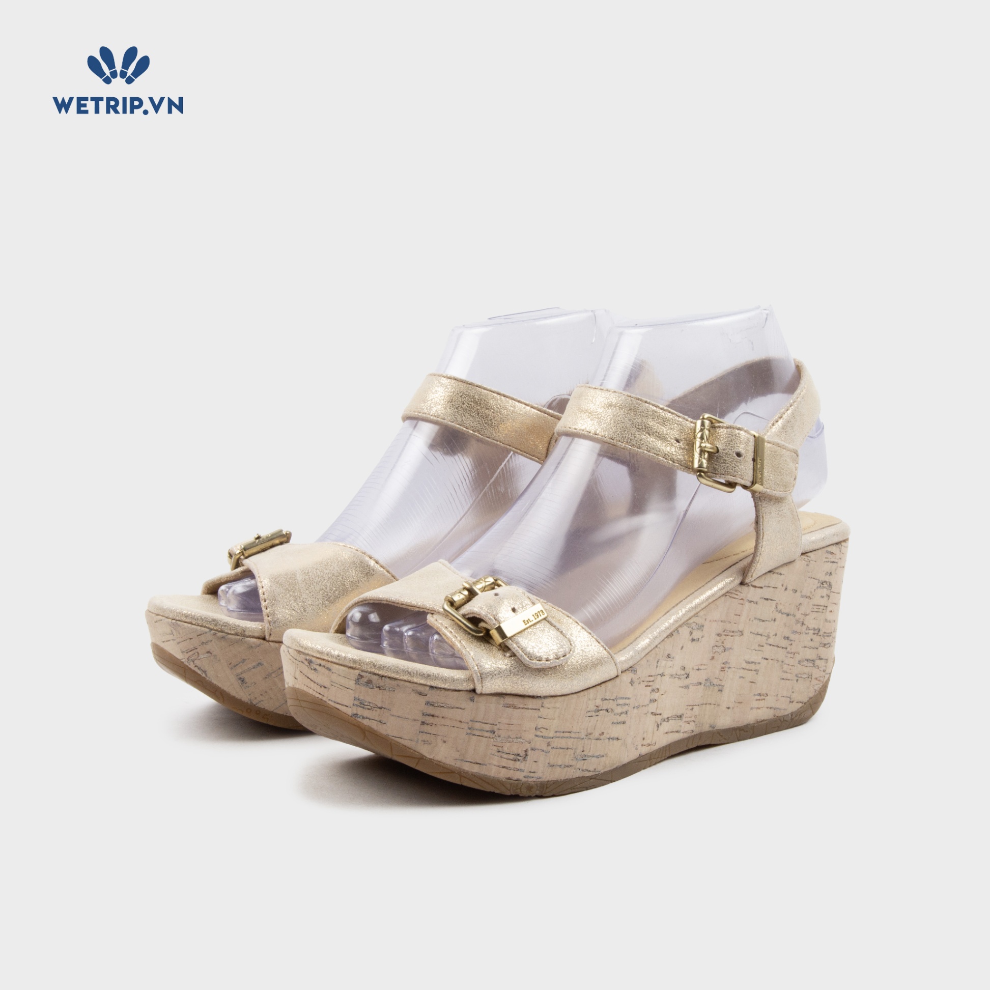 Sandal Xuồng Bussola (Ánh vàng) Mã SDX-BSL-118-D
