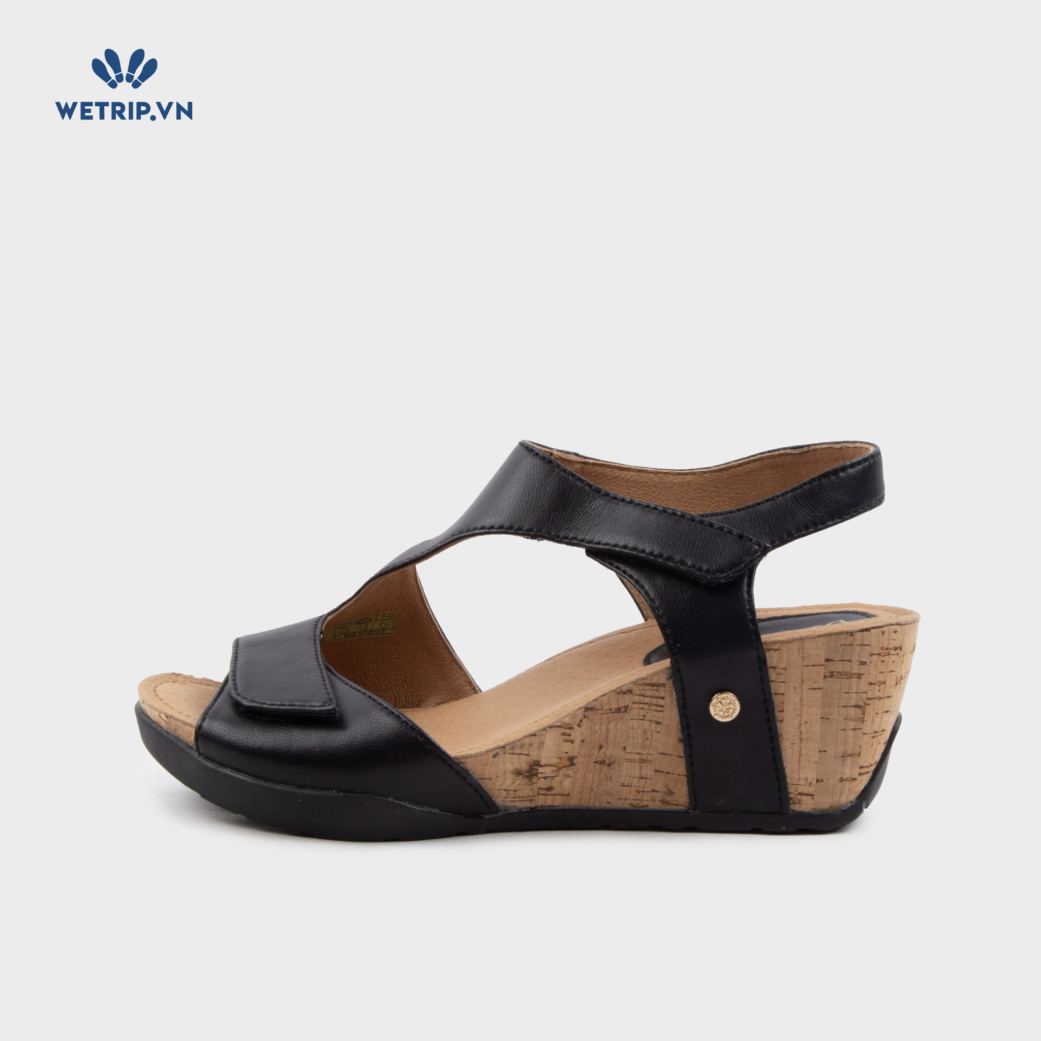 Sandal Xuồng Bussola (Đen bóng) Mã SDX-BSL-121-A1