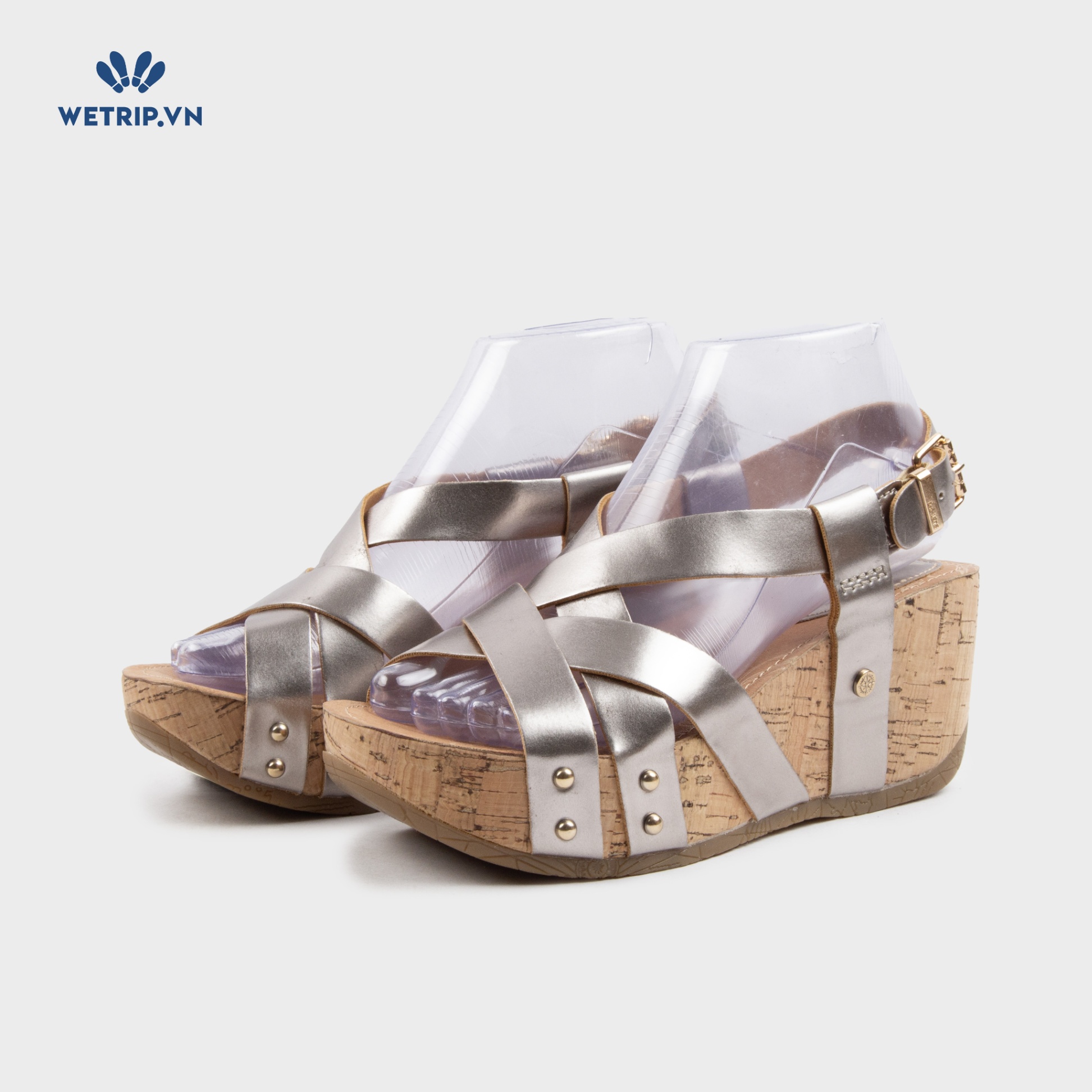 Sandal Xuồng Bussola (Quai bạc) Mã SDX-BSL-132-C