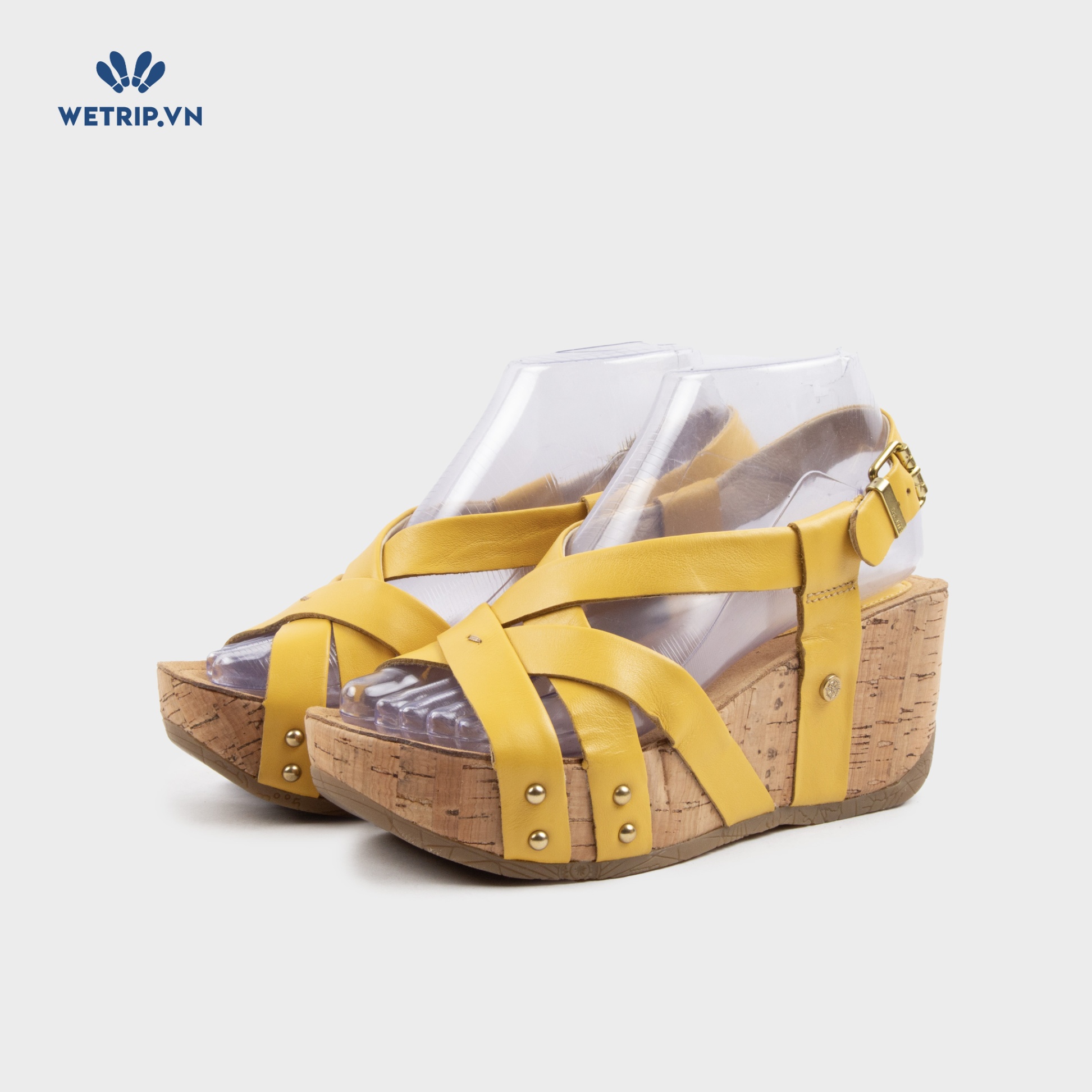 Sandal Xuồng Bussola (Quai vàng) Mã SDX-BSL-132-F