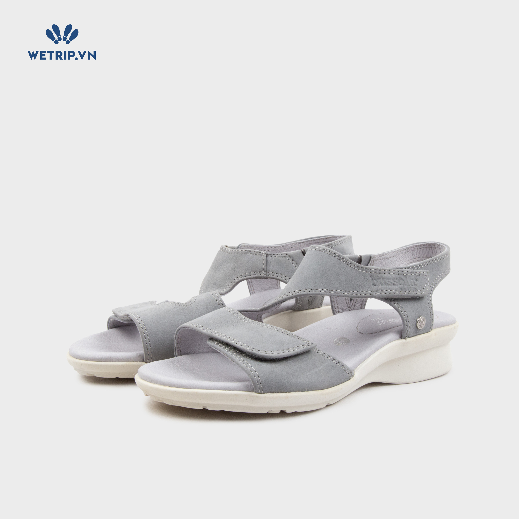 Sandal Xuồng Bussola (Ghi) Mã SDX-BSL-125-B