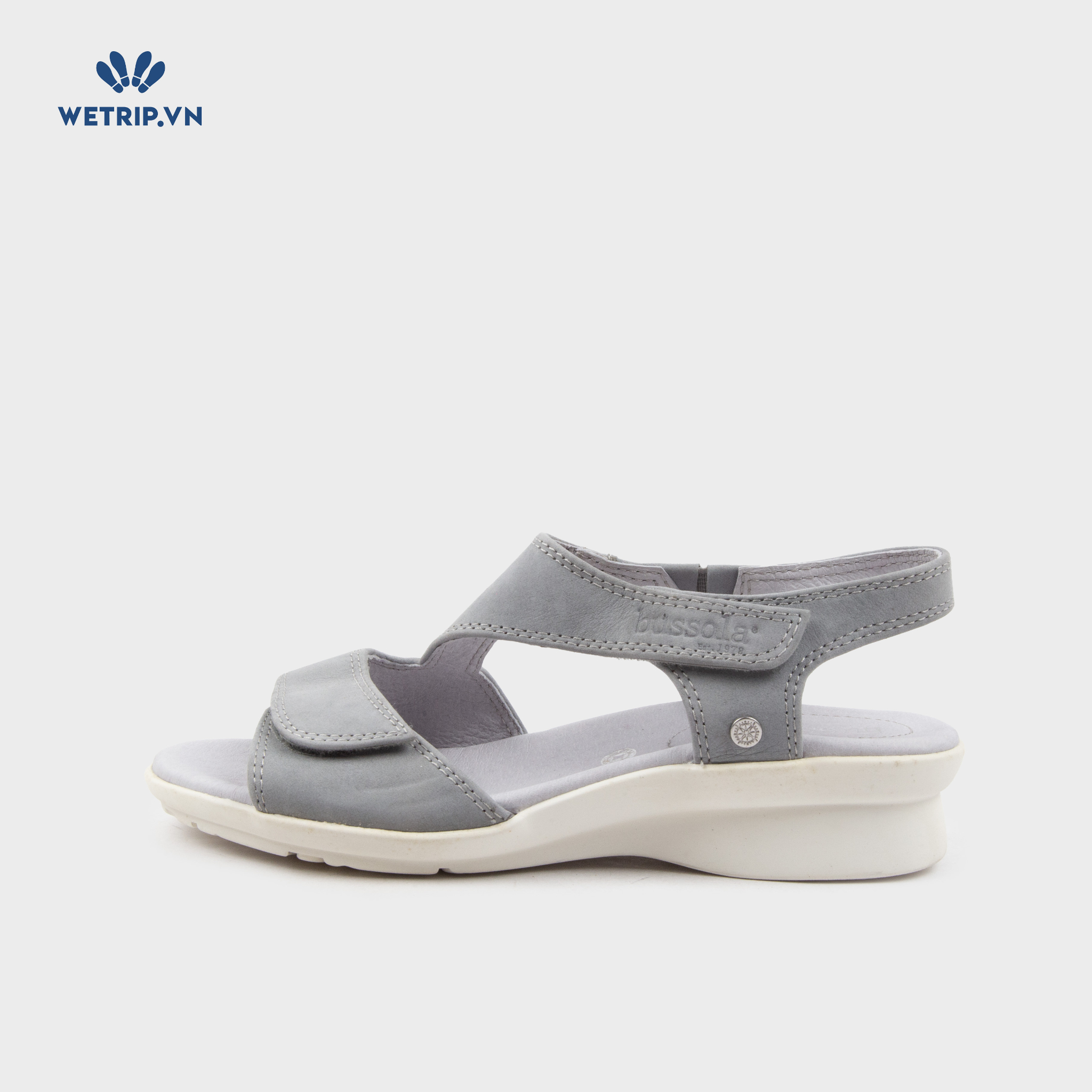 Sandal Xuồng Bussola (Ghi) Mã SDX-BSL-125-B