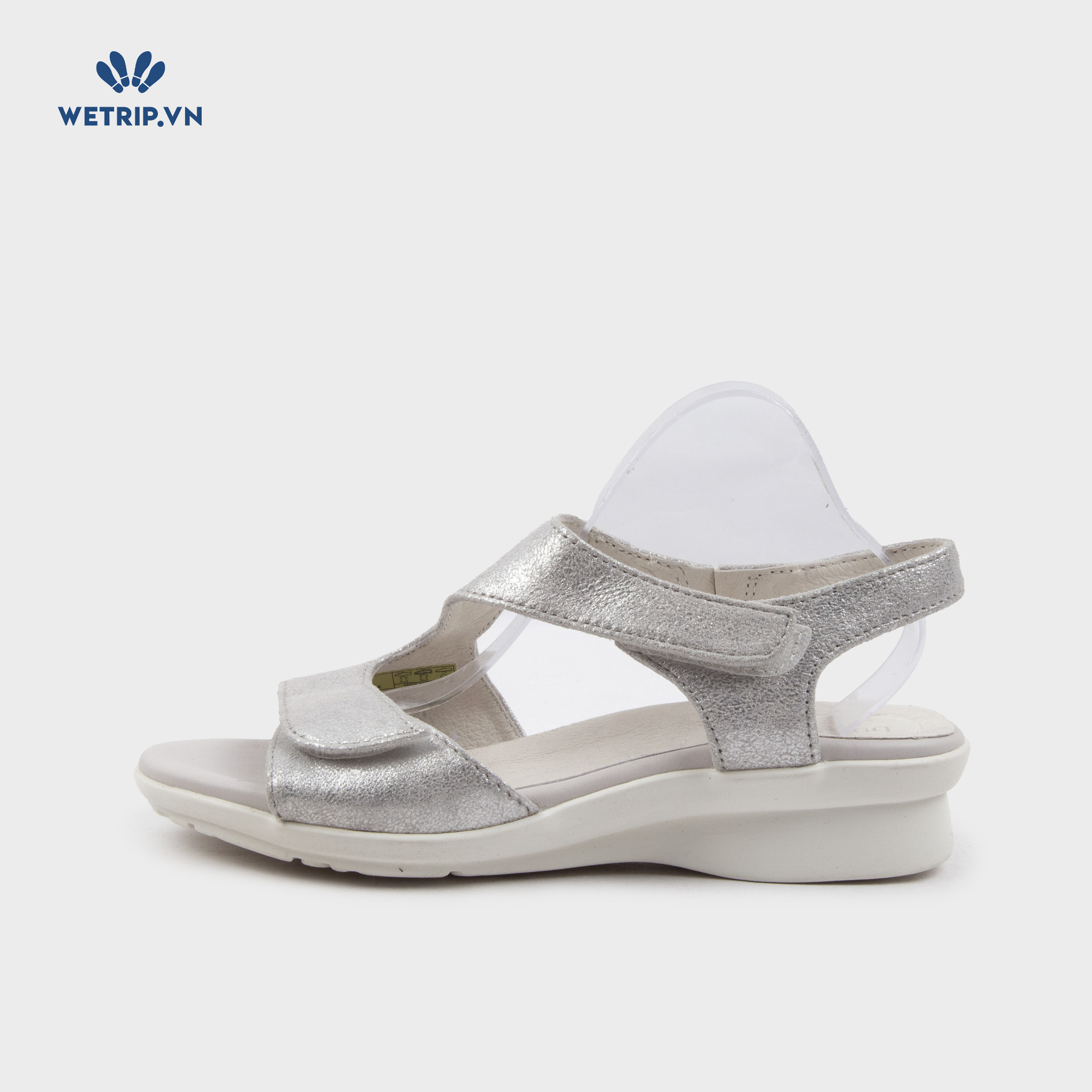 Sandal Xuồng Bussola (Nubuc ghi) Mã SDX-BSL-125-C