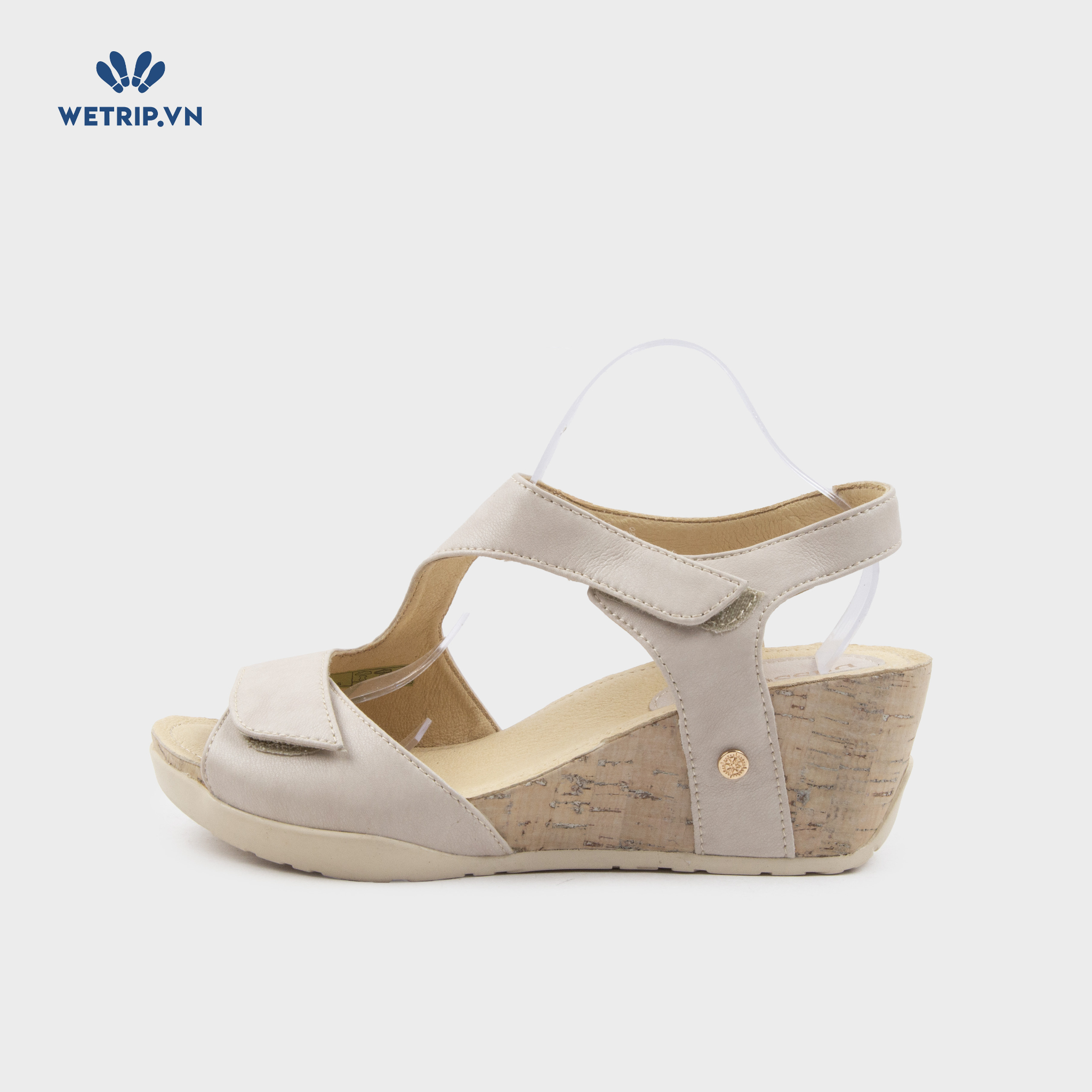 Sandal Xuồng Bussola (Kem) Mã SDX-BSL-121-I
