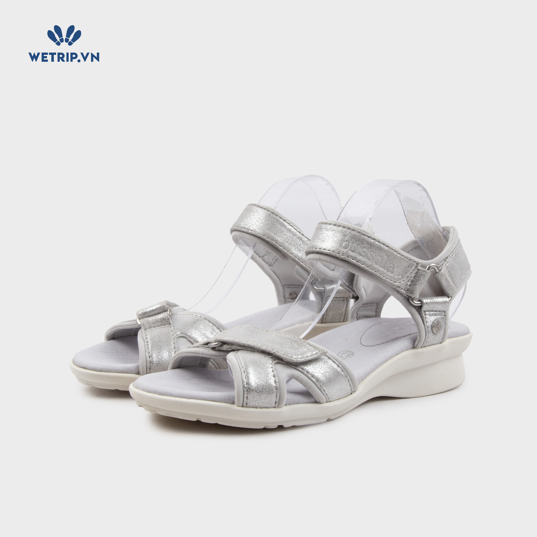 Sandal Xuồng Bussola (Nubuck bạc) Mã SDX-BSL-126-E