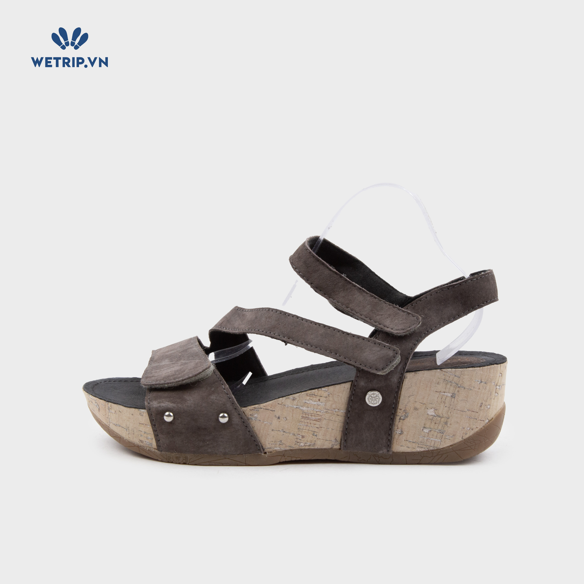 Sandal Xuồng Bussola (Nâu ghi) Mã SDX-BSL-122-B