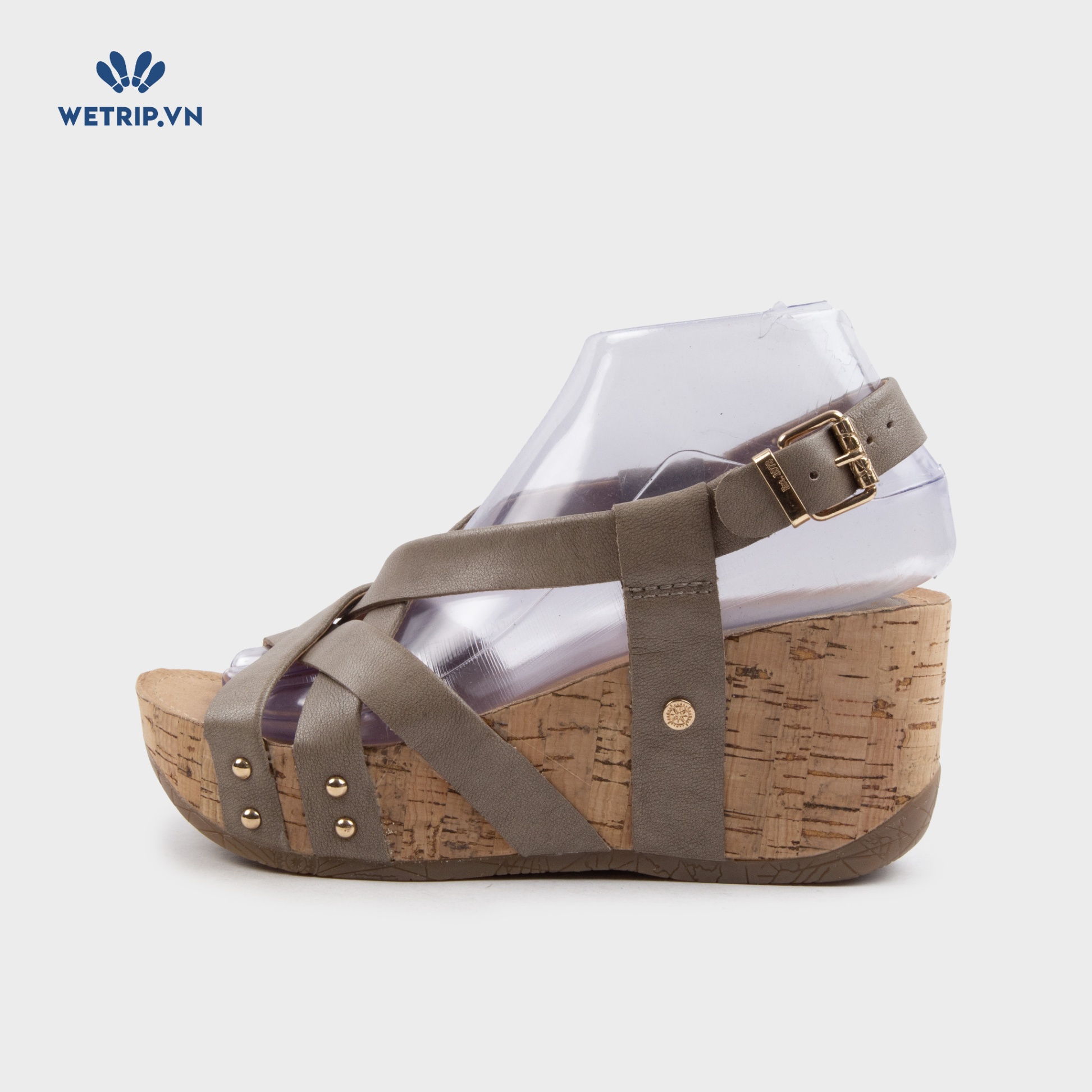 Sandal Xuồng Bussola (Quai ghi xám) Mã SDX-BSL-132-A