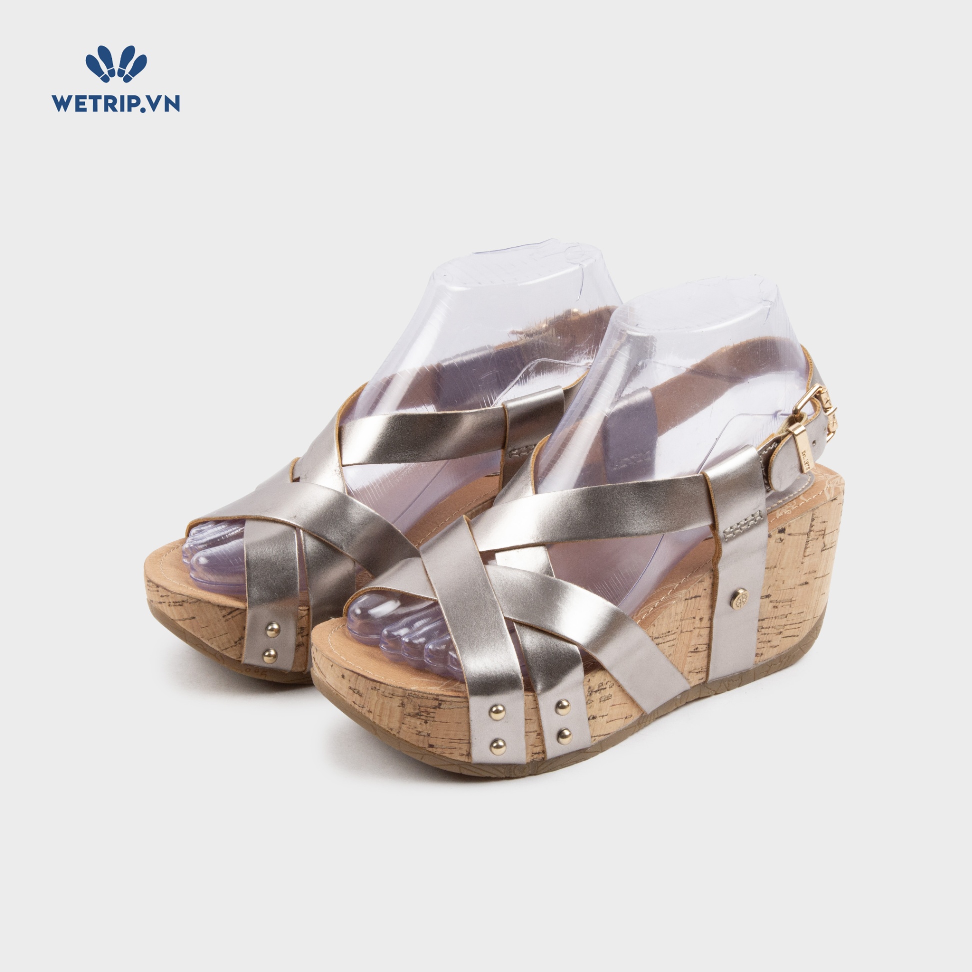 Sandal Xuồng Bussola (Quai bạc) Mã SDX-BSL-132-C