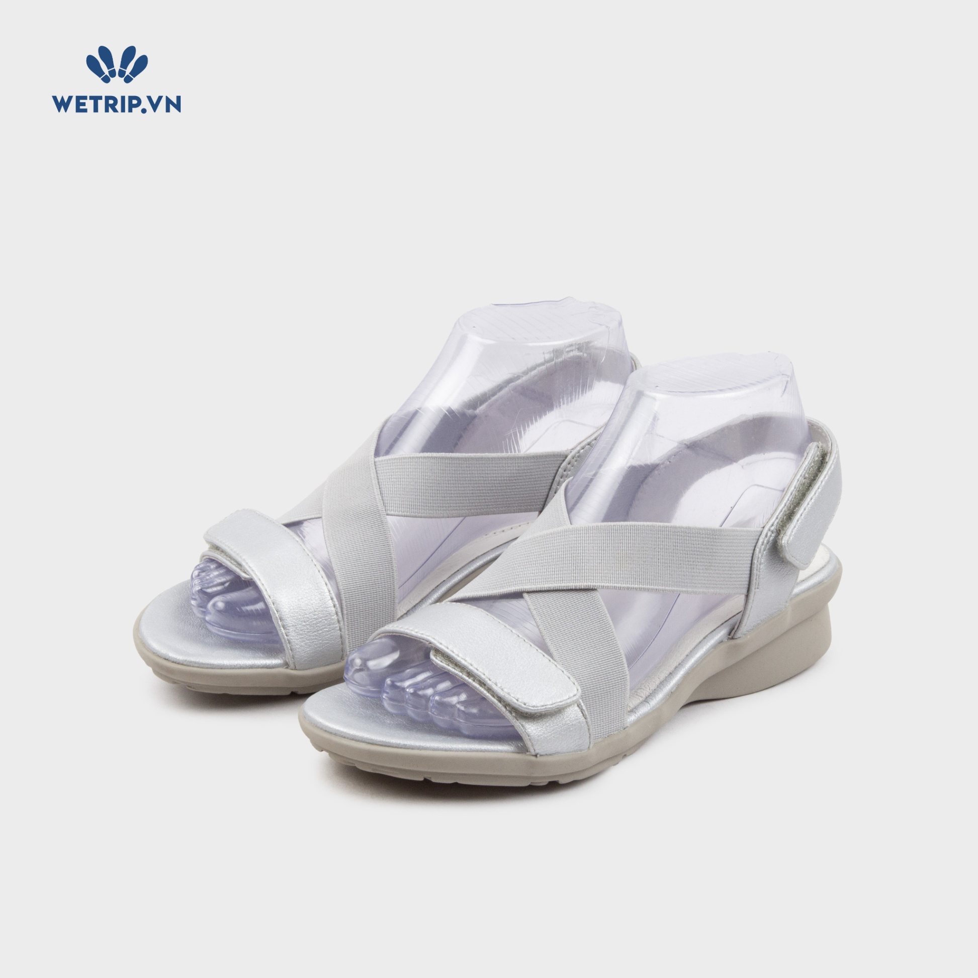 Sandal Xuồng Bussola (Bạc) Mã SDX-BSL-124-C