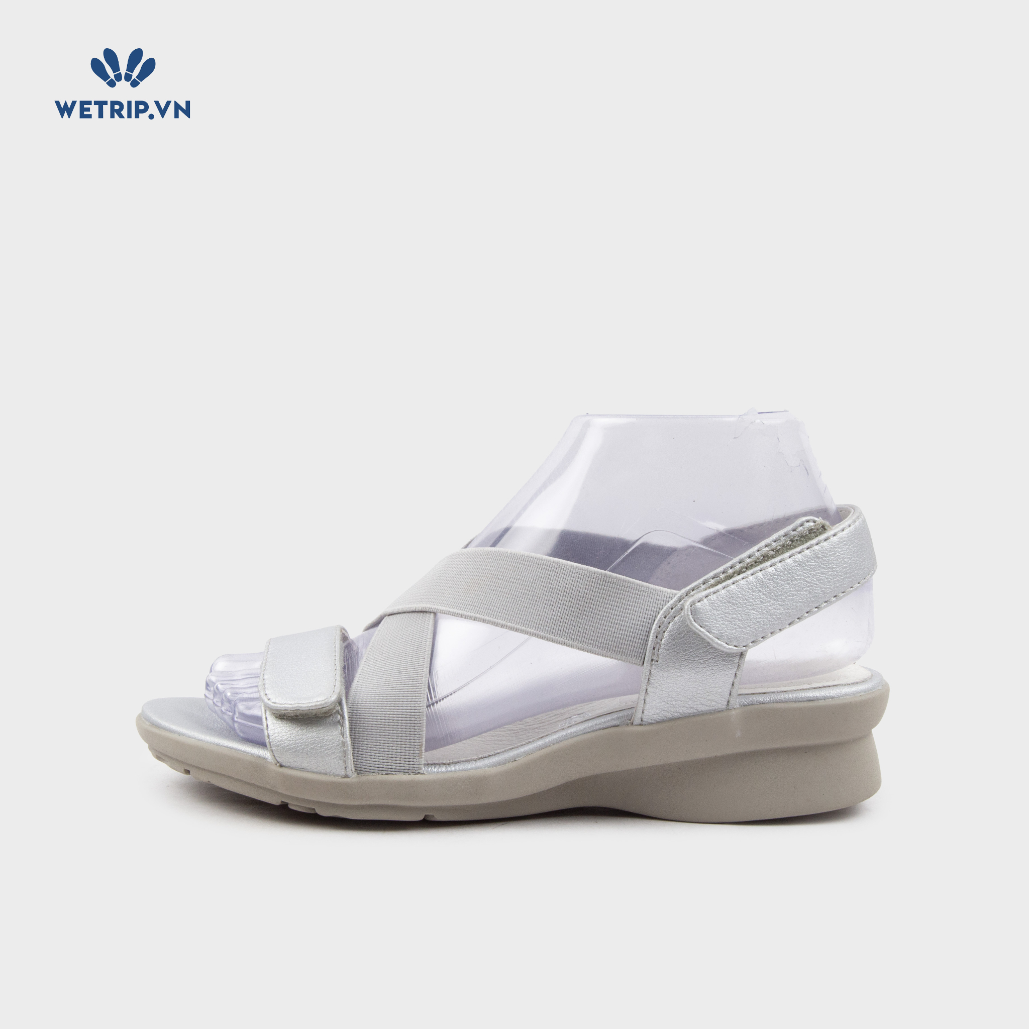 Sandal Xuồng Bussola (Bạc) Mã SDX-BSL-124-C