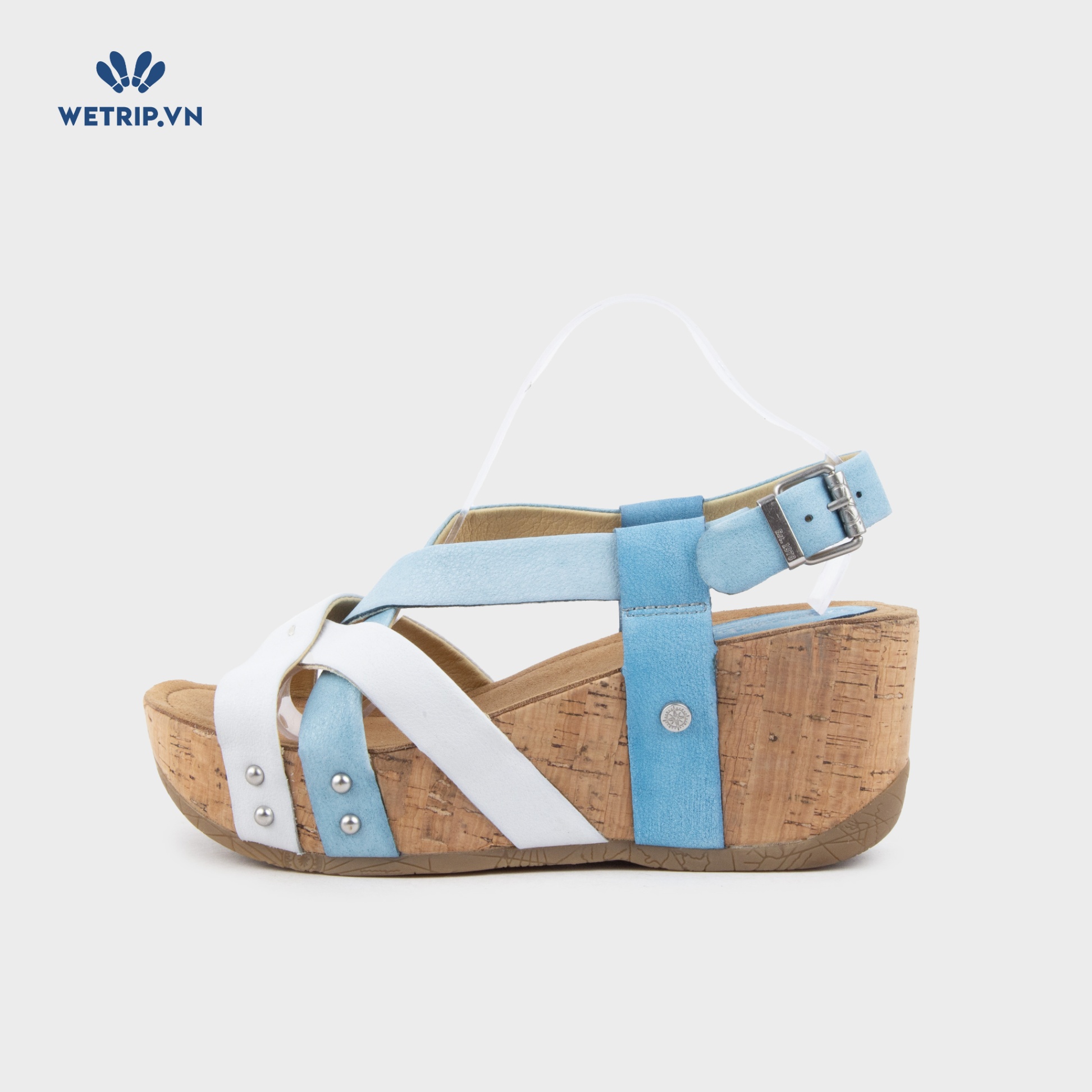 Sandal Xuồng Bussola (Quai xanh dương pha trắng) Mã SDX-BSL-132-I