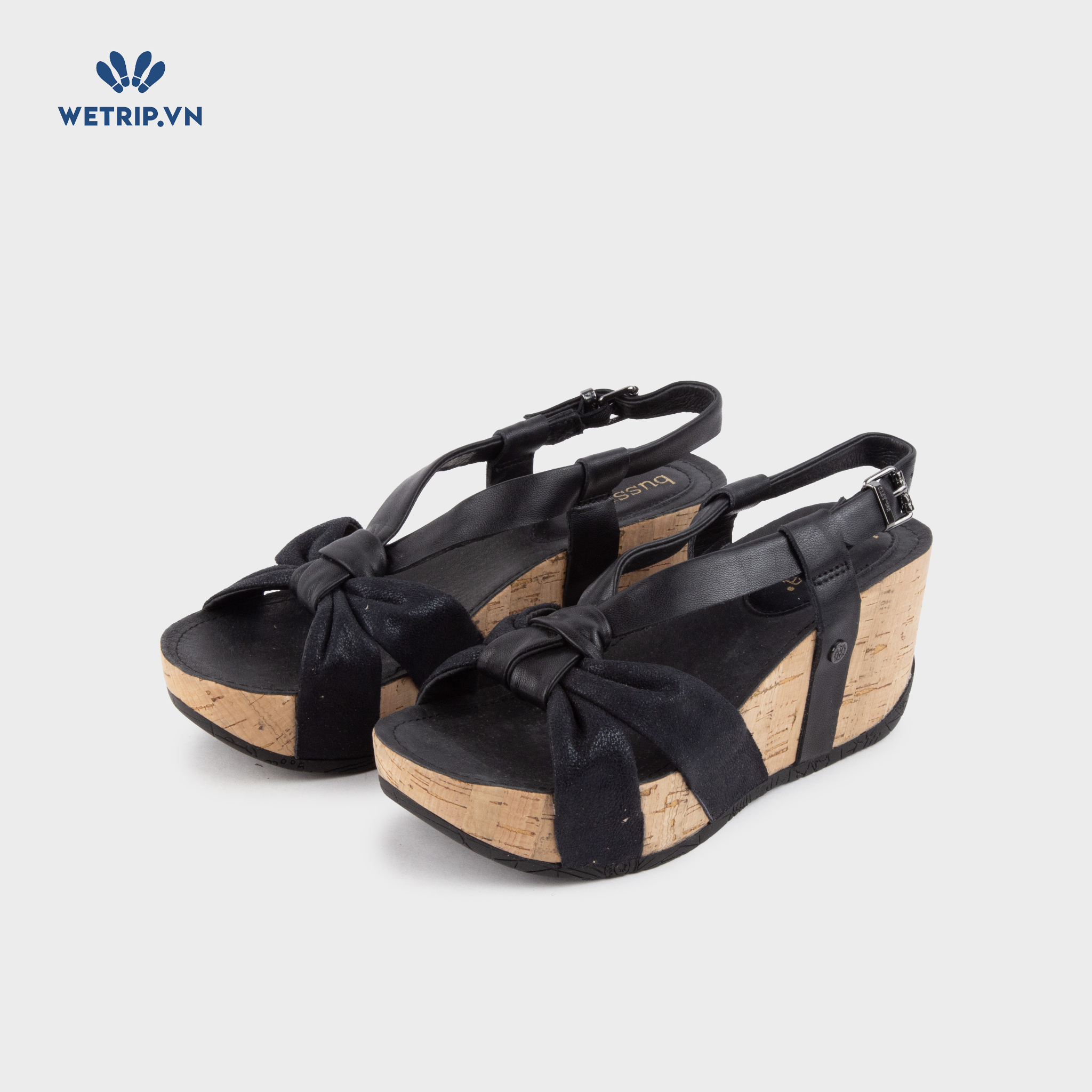 Sandal Xuồng Bussola (Đen) Mã SDX-BSL-136-A