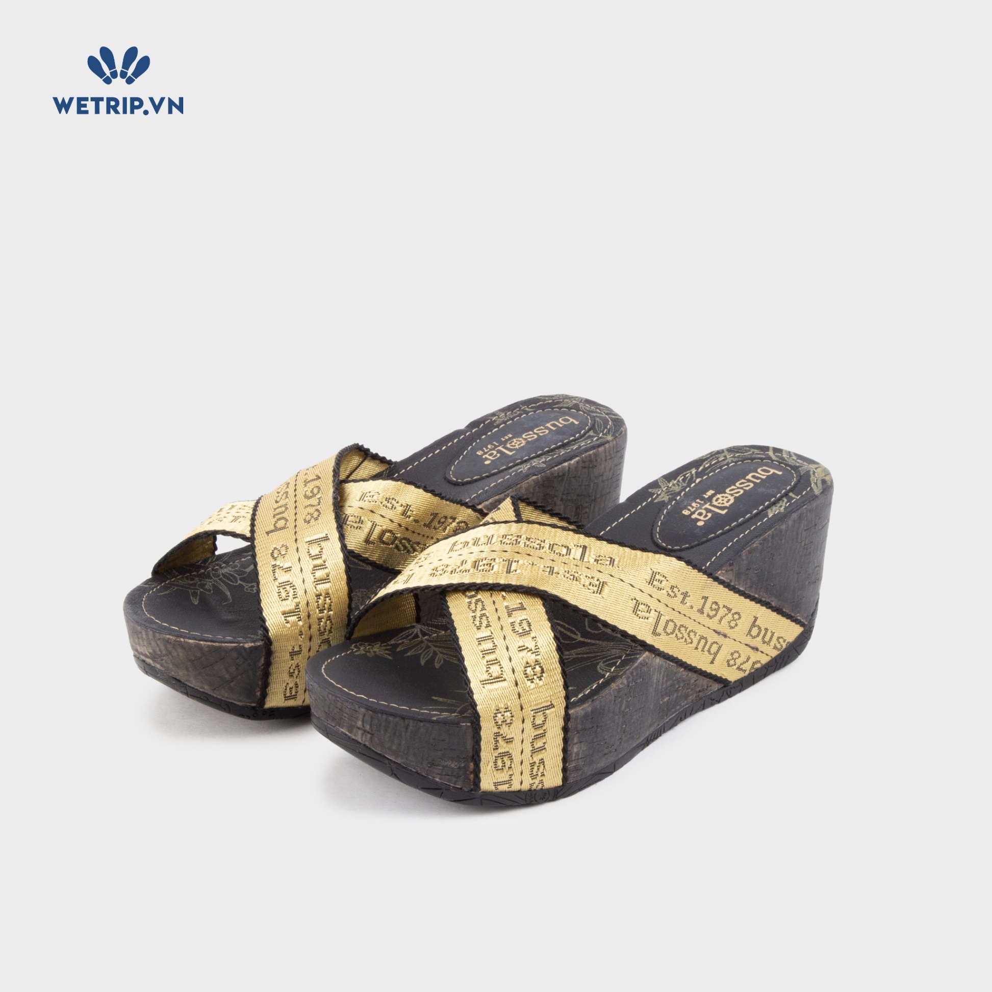 Sandal Xuồng Bussola (Vàng) Mã SDX-BSL-139-B