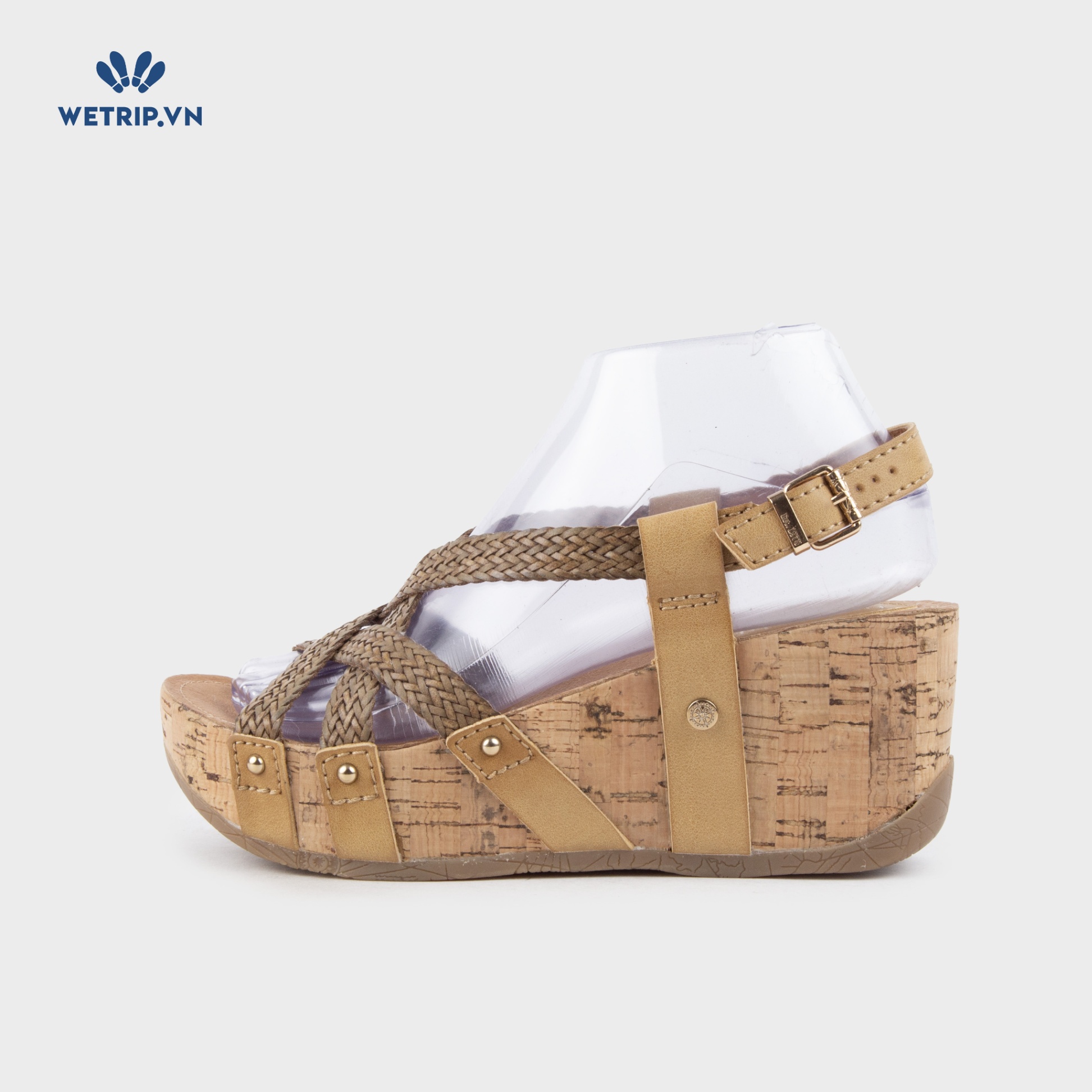 Sandal Xuồng Bussola (Nâu xám) Mã SDX-BSL-133-C1