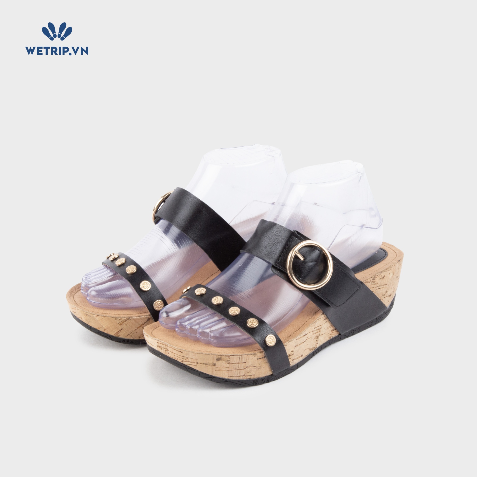Sandal Xuồng Bussola (Đen) Mã SDX-BSL-137-A