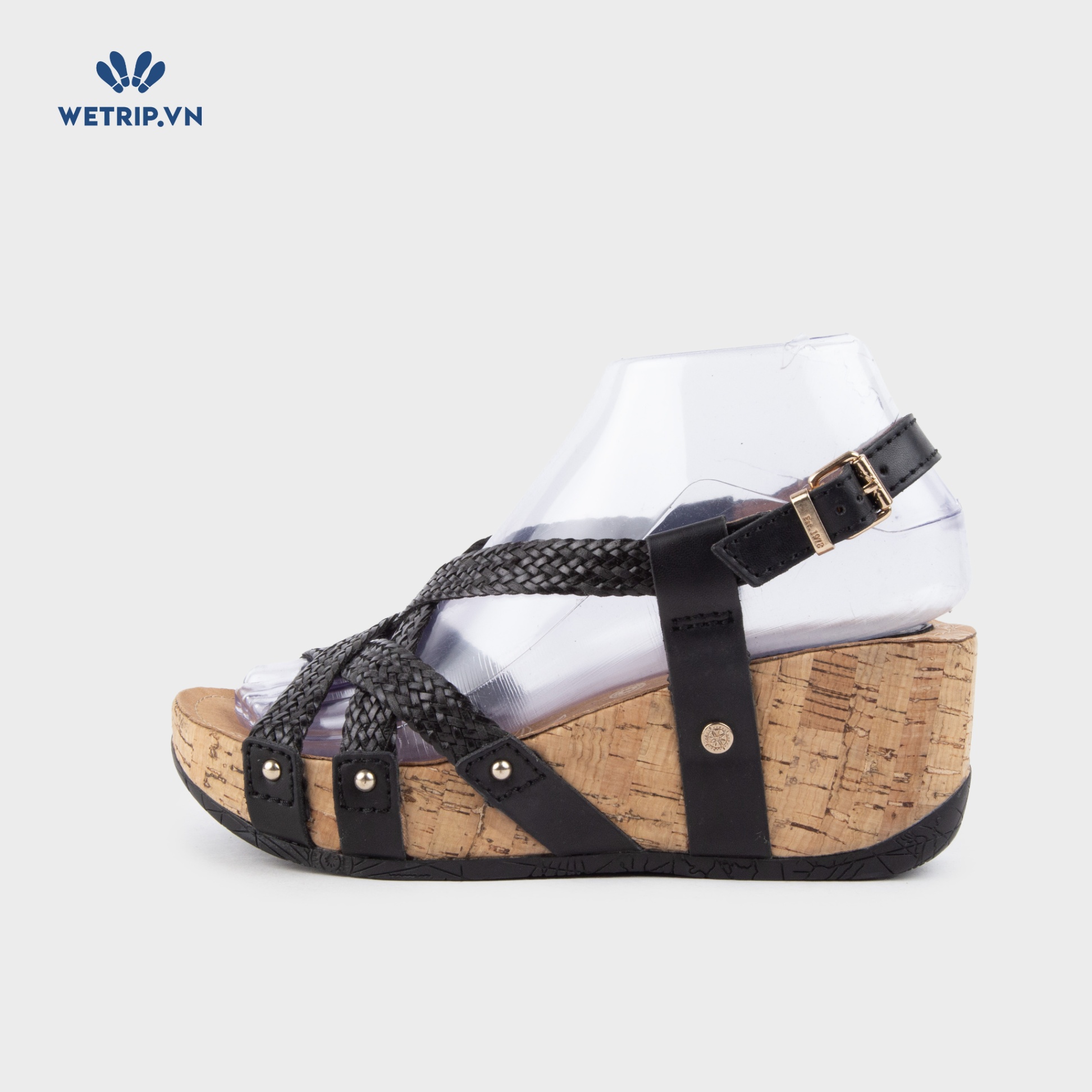Sandal Xuồng Bussola (Đen) Mã SDX-BSL-133-B