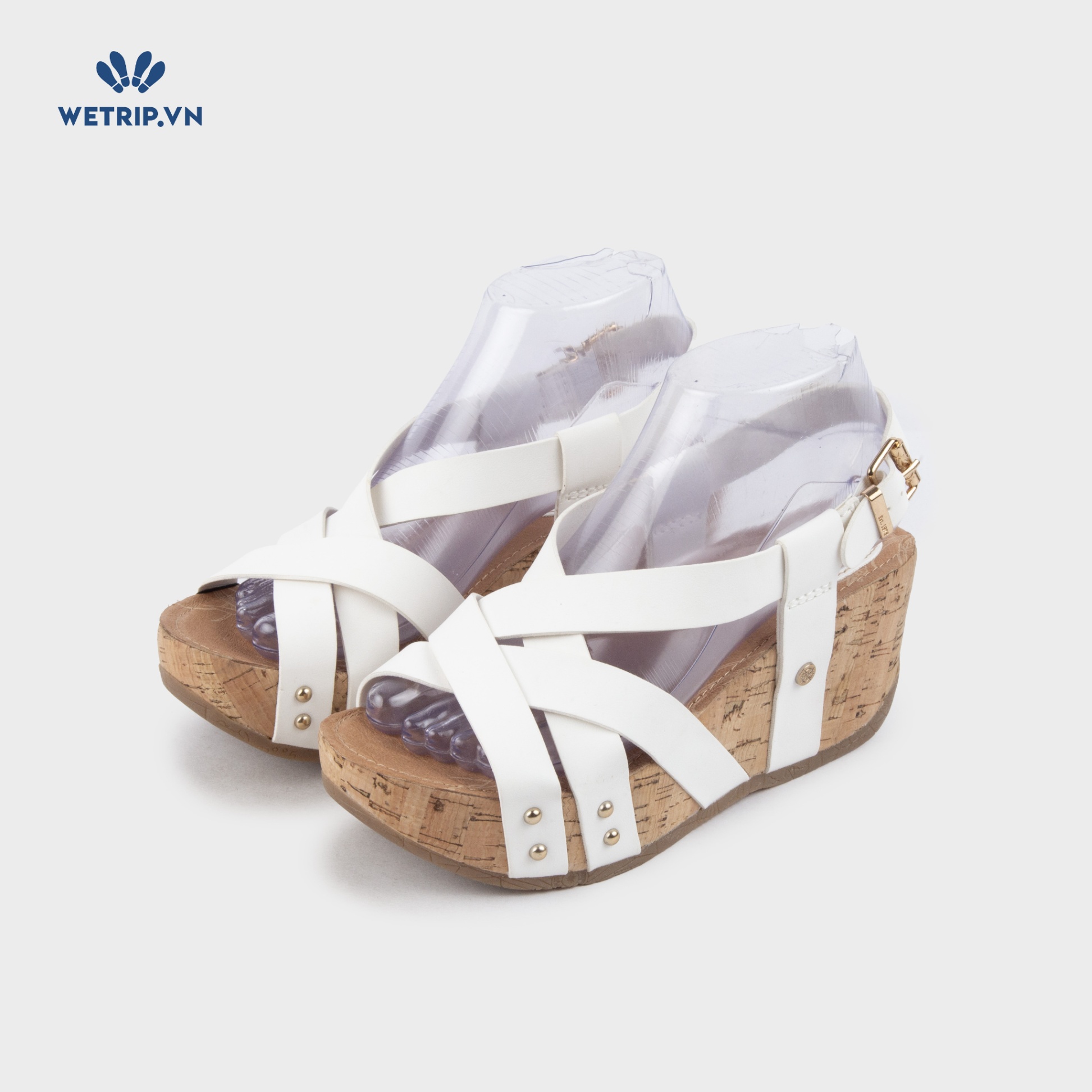 Sandal Xuồng Bussola (Quai trắng) Mã SDX-BSL-132-J