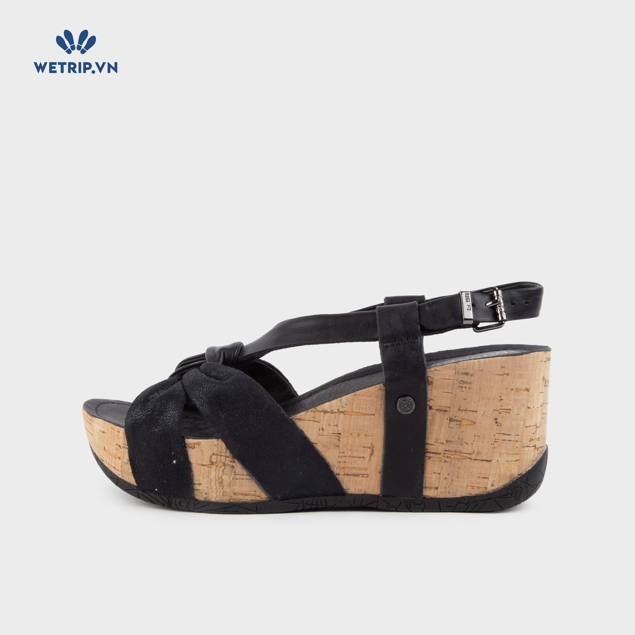 Sandal Xuồng Bussola (Đen) Mã SDX-BSL-136-A