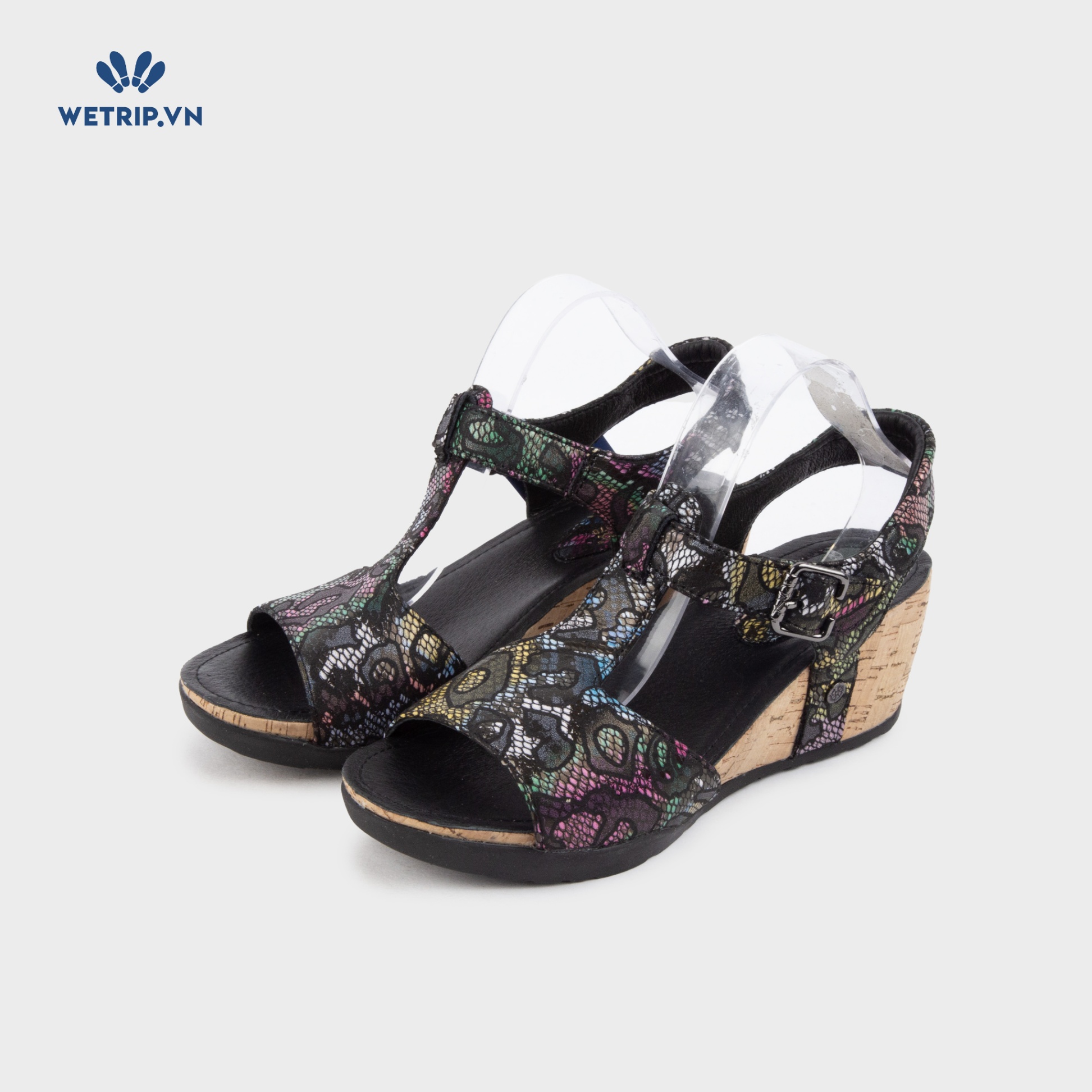 Sandal Xuồng Bussola (Quai loang nhiều màu) Mã SDX-BSL-144-A