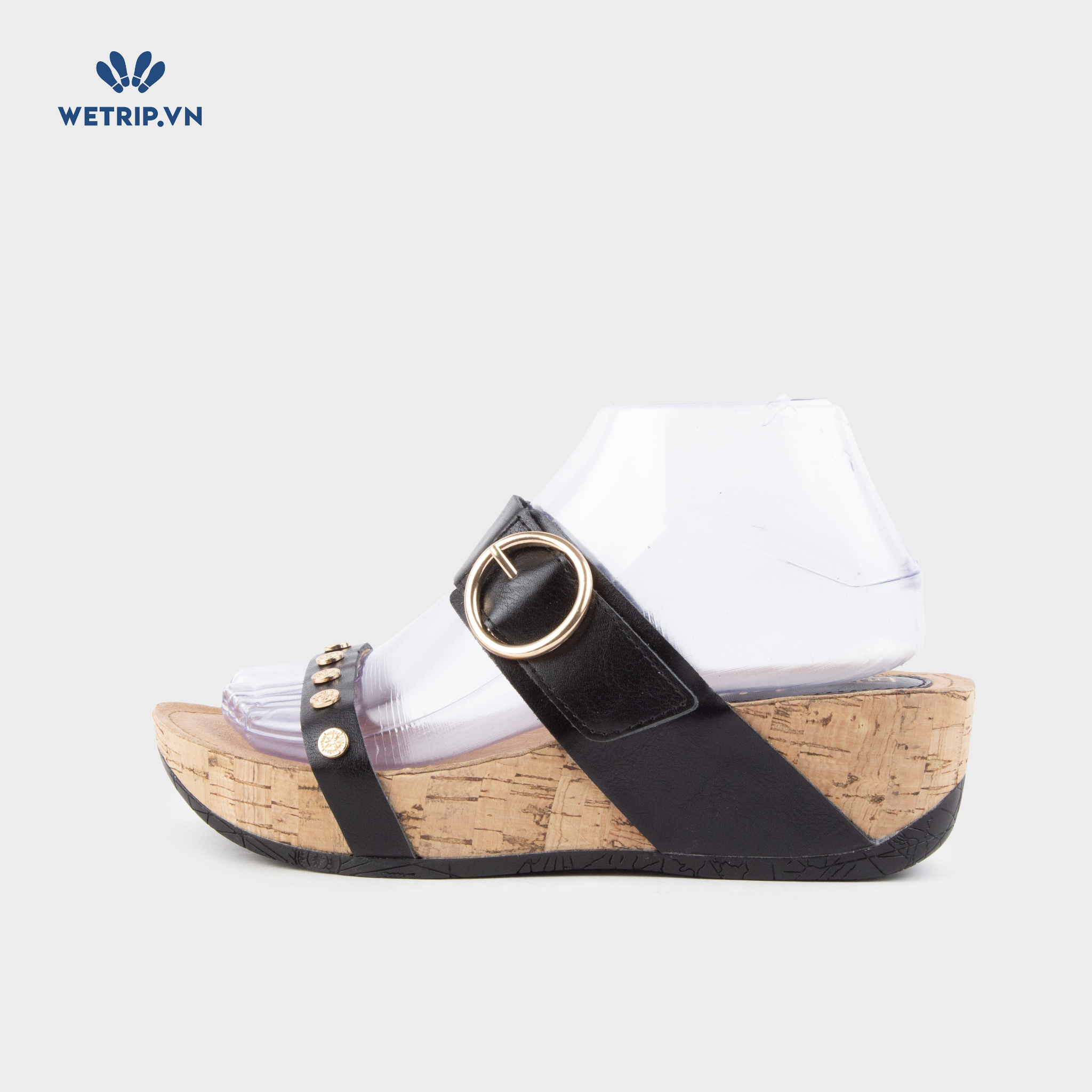 Sandal Xuồng Bussola (Đen) Mã SDX-BSL-137-A