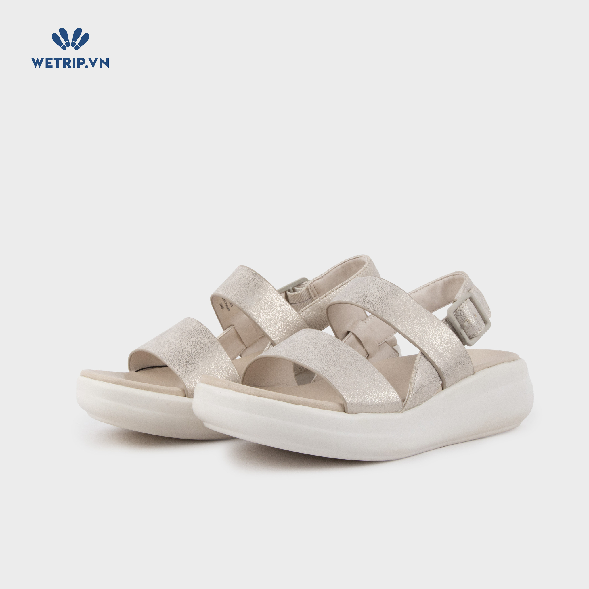 Sandal Naturalizer (Ánh vàng da nubuck đế kem) Mã SD-NL-062-E2