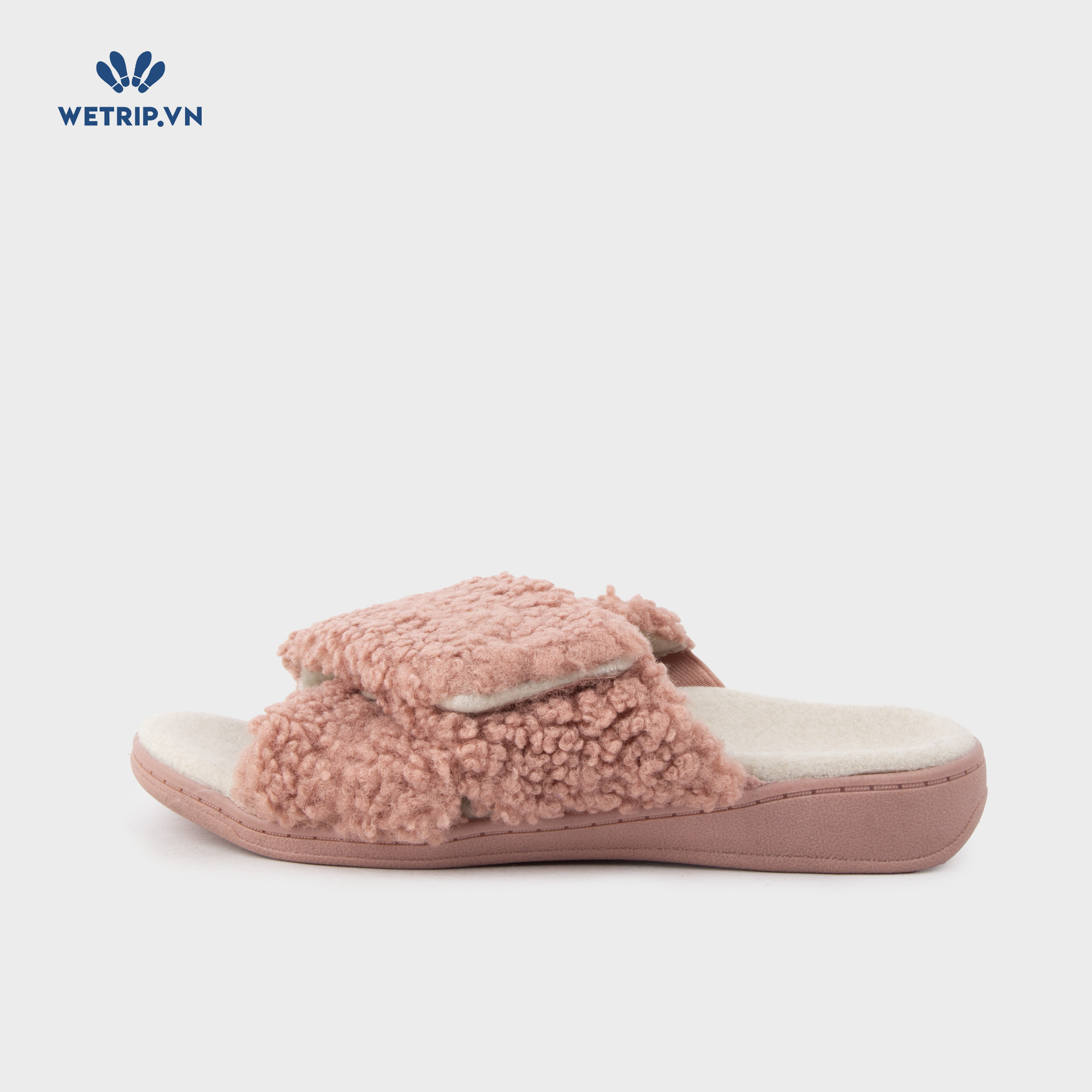 Sandal Vionic (Hồng phấn - lông ) Mã SD-VINIC-016-C