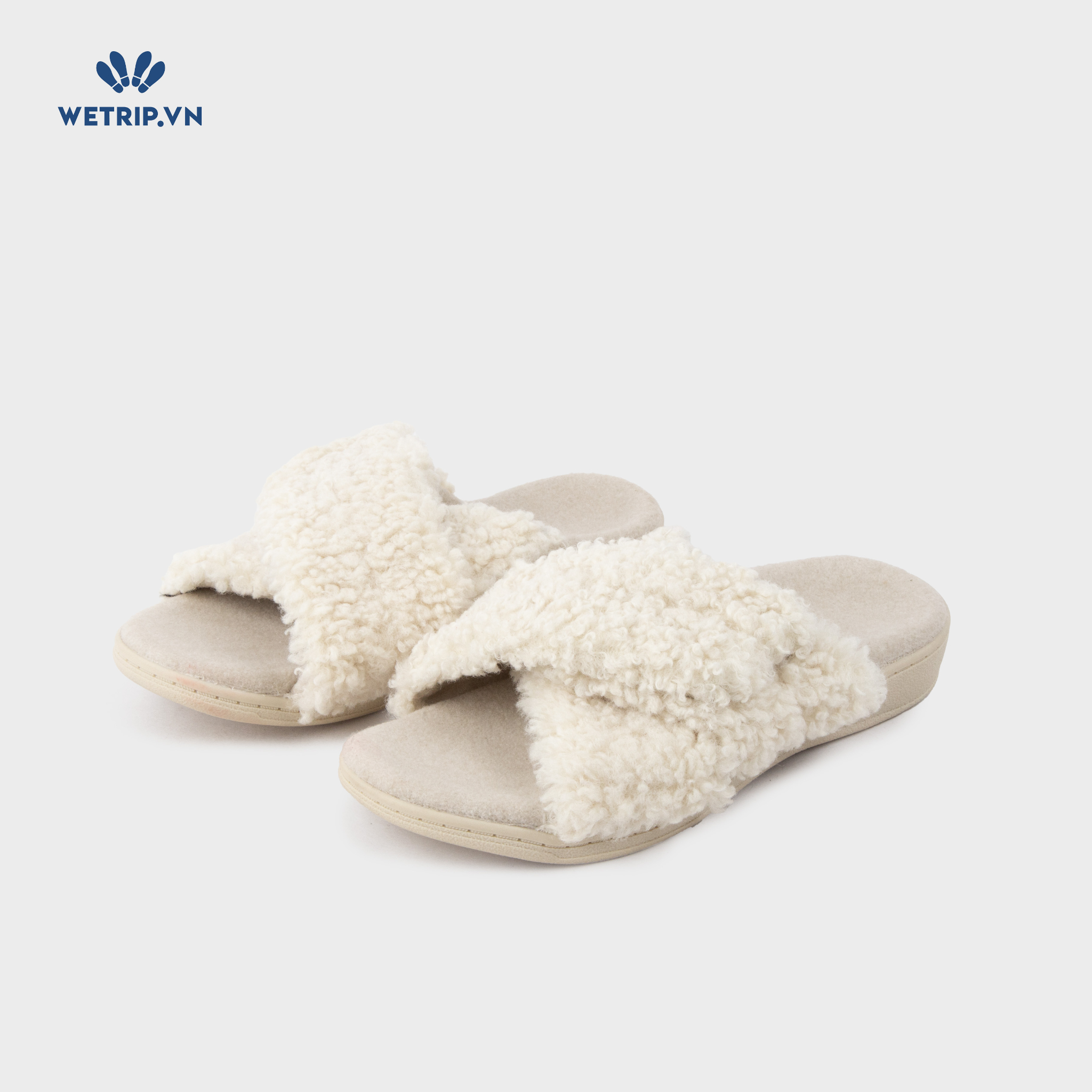 Sandal Vionic (Kem - lông) Mã SD-VINIC-016-A
