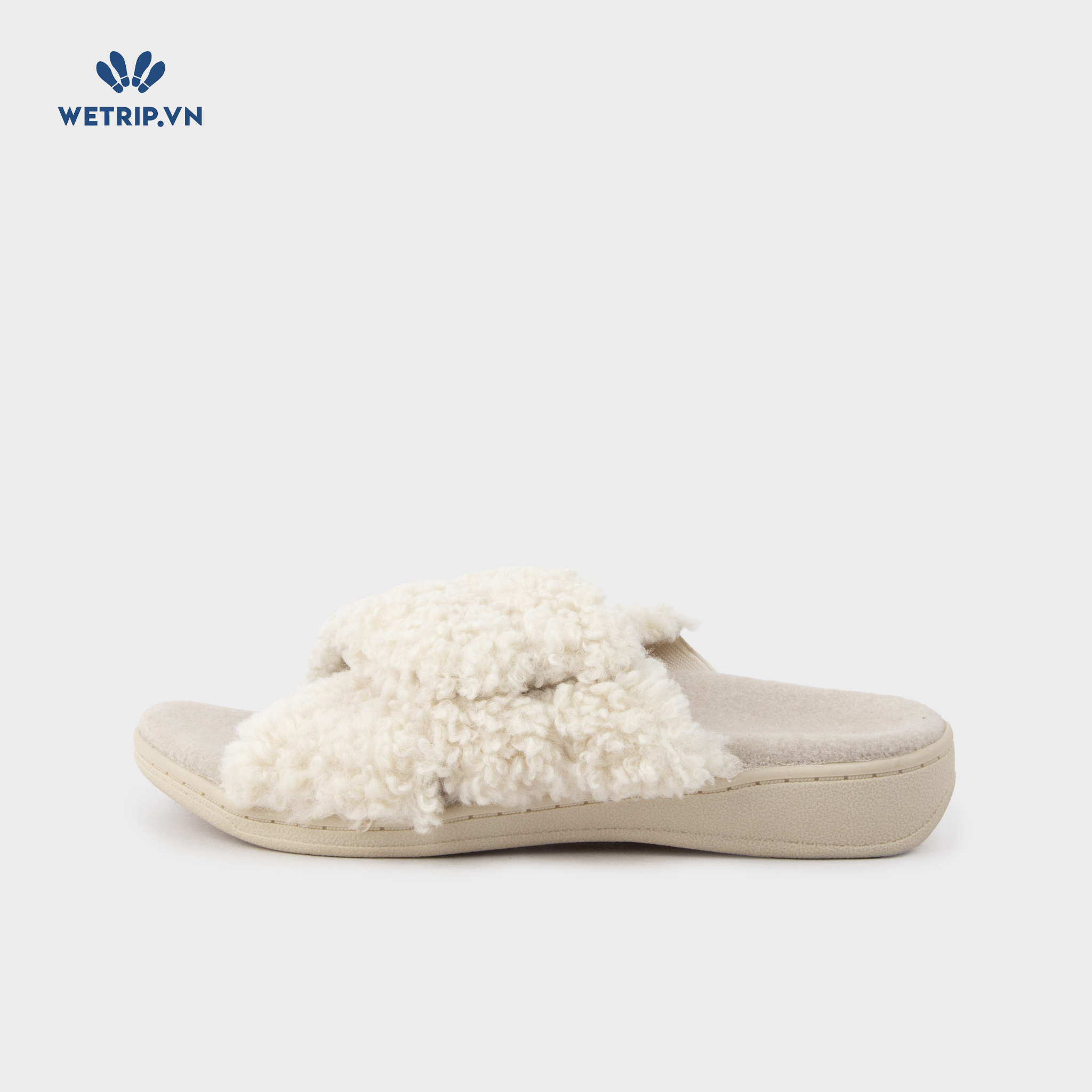 Sandal Vionic (Kem - lông) Mã SD-VINIC-016-A